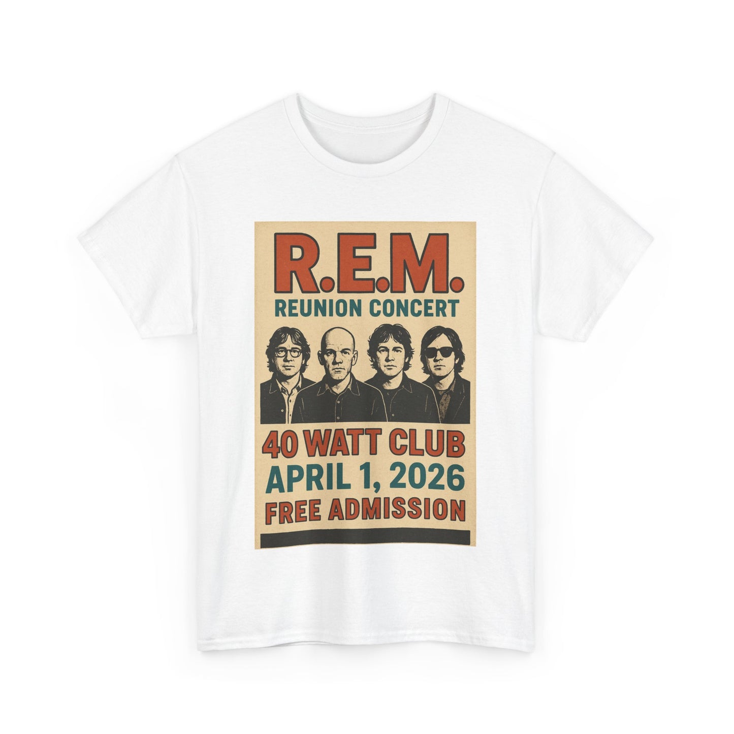 R.E.M. Reunion Concert Shirt v1