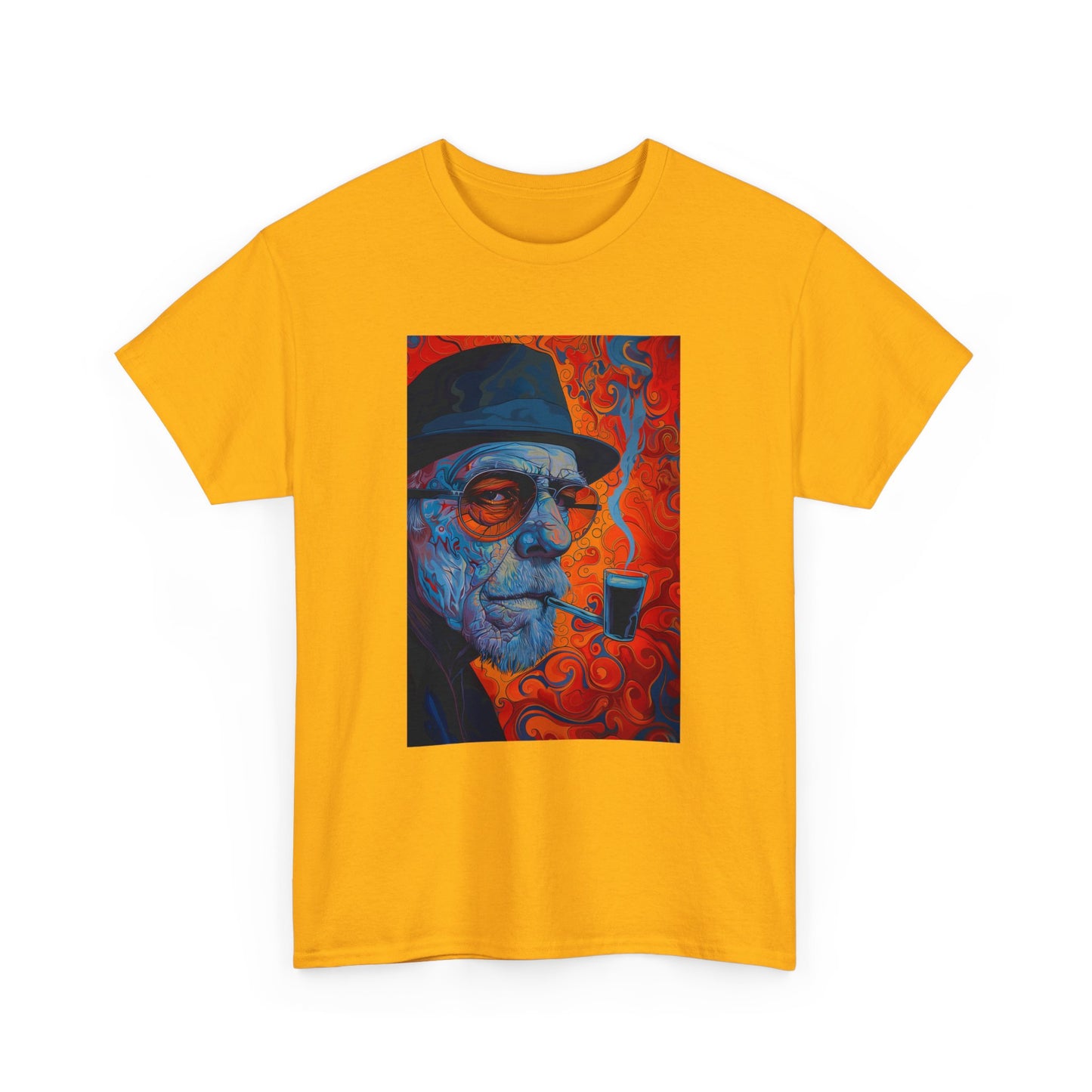 Heisenberg 01F - Unisex Heavy Cotton Tee - Image on the Front