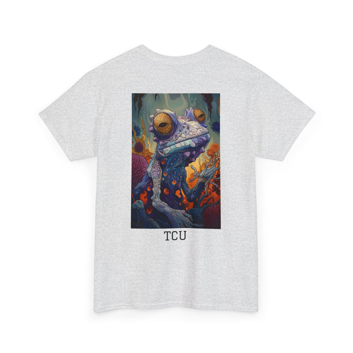 TCU 01B - Unisex Heavy Cotton Tee - Image on the Back