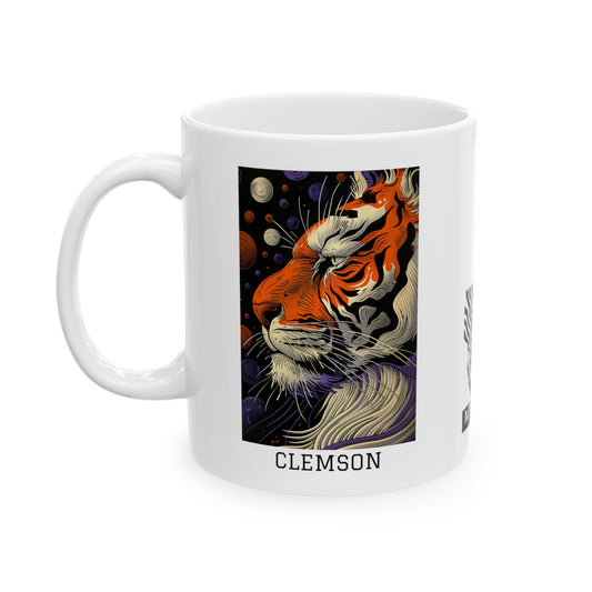 Clemson 02 - Ceramic Mug, (11oz)