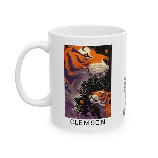 Clemson 01 - Ceramic Mug, (11oz)