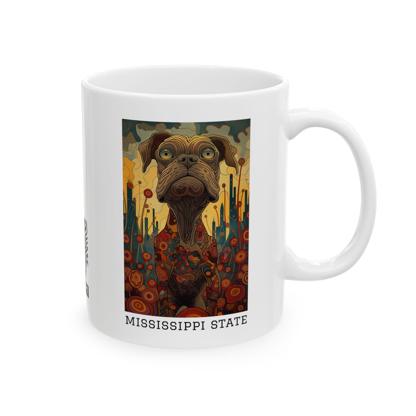 Mississippi State 01 - Ceramic Mug, (11oz)