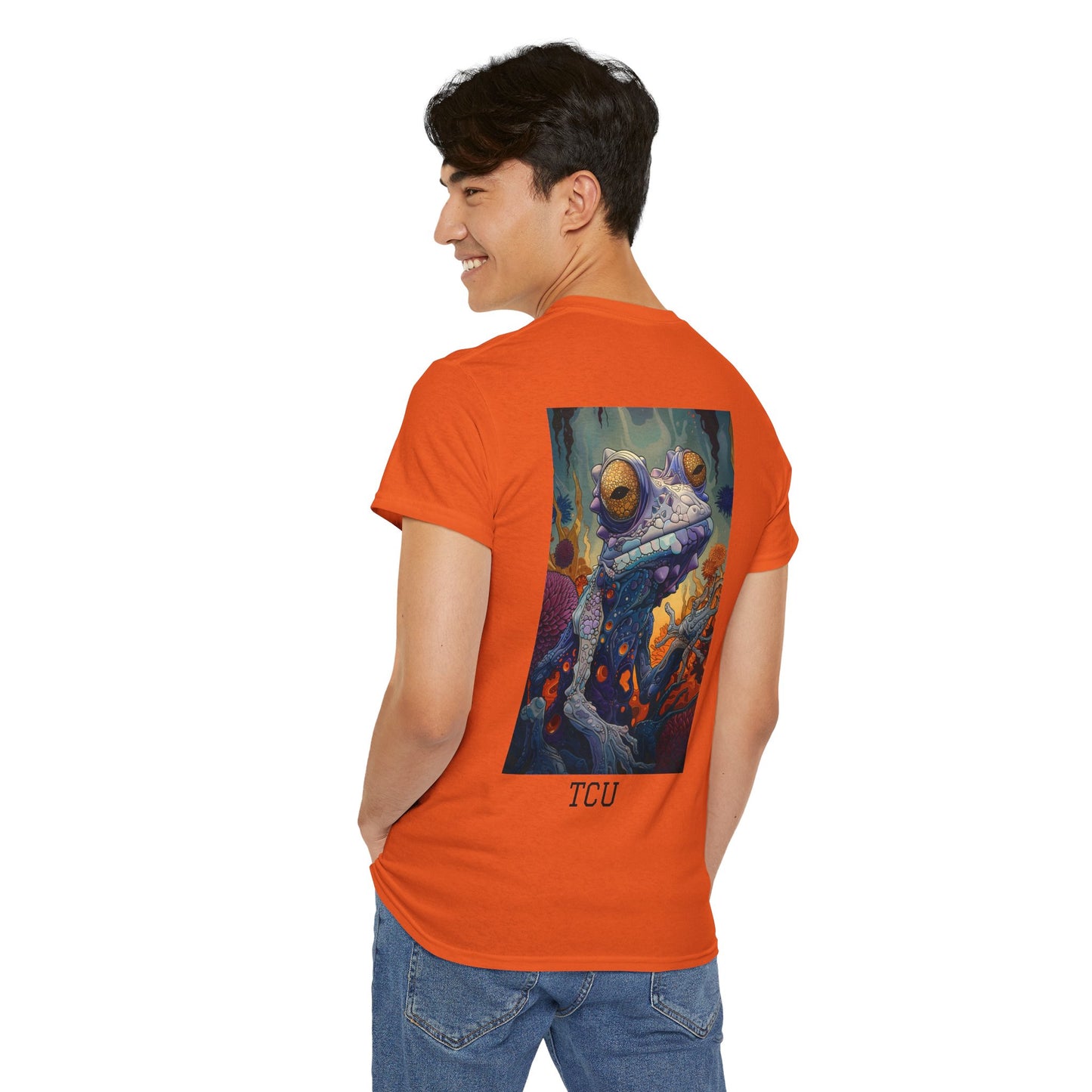 TCU 01B - Unisex Heavy Cotton Tee - Image on the Back
