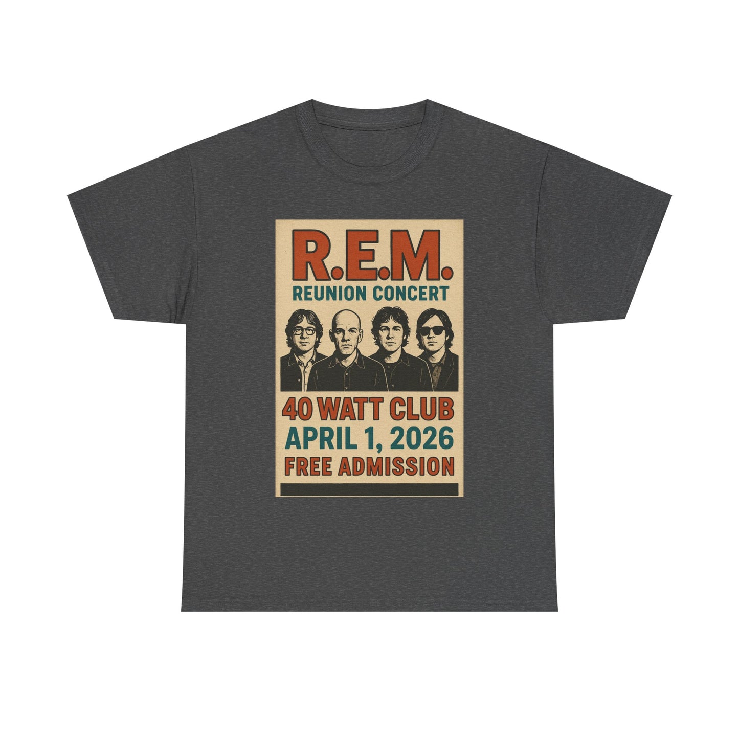 R.E.M. Reunion Concert Shirt v1