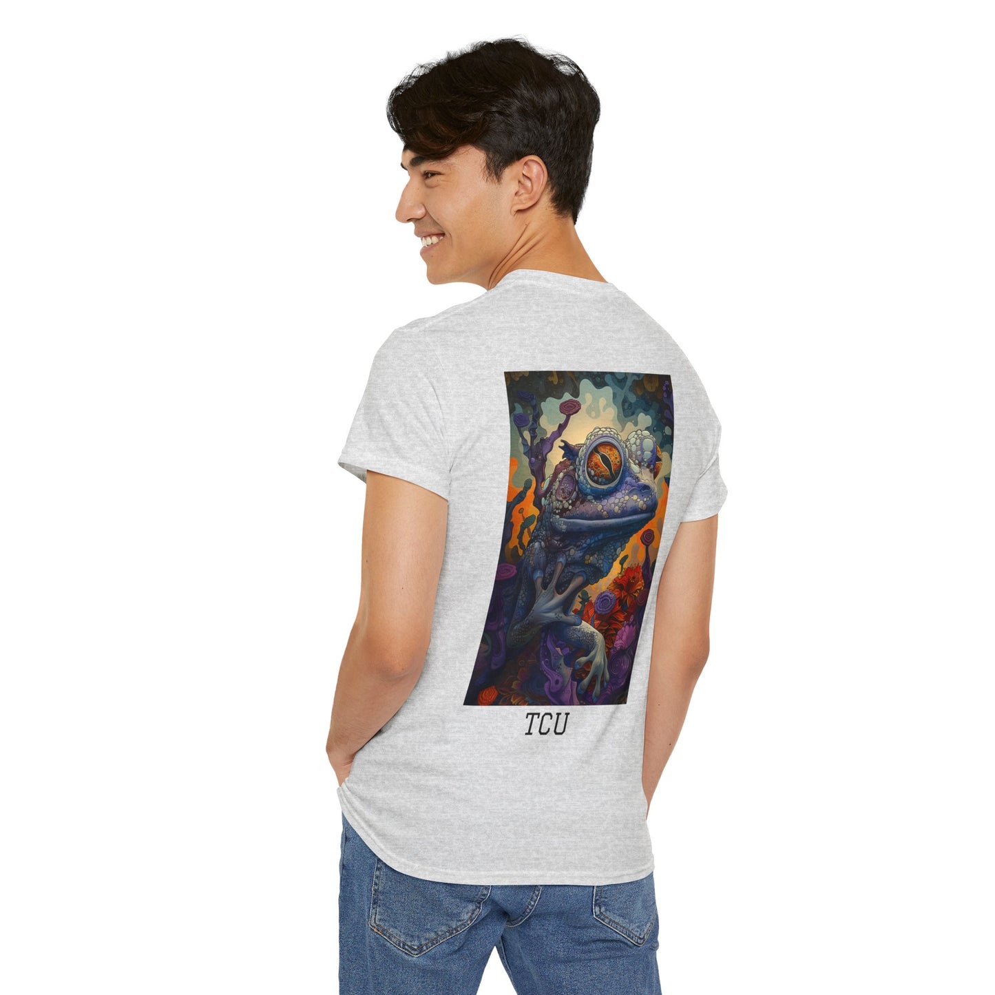 TCU 02B - Unisex Heavy Cotton Tee - Image on the Back