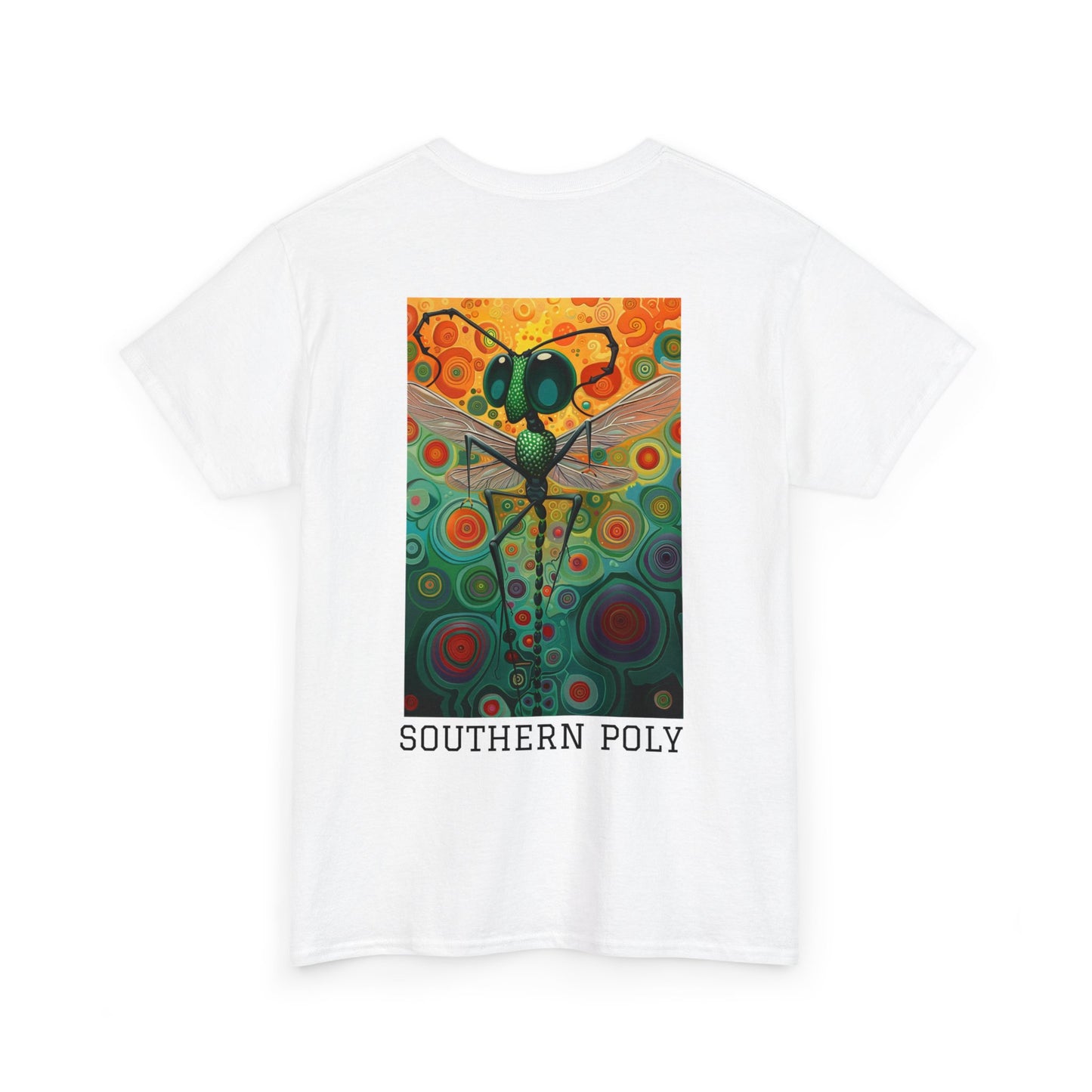 Southern Poly 01B - Unisex Heavy Cotton Tee - Image on the Back