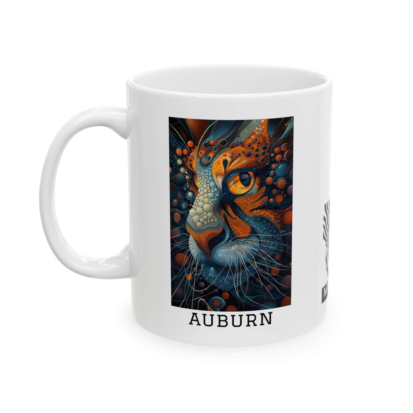 Auburn 01 - Ceramic Mug, (11oz)