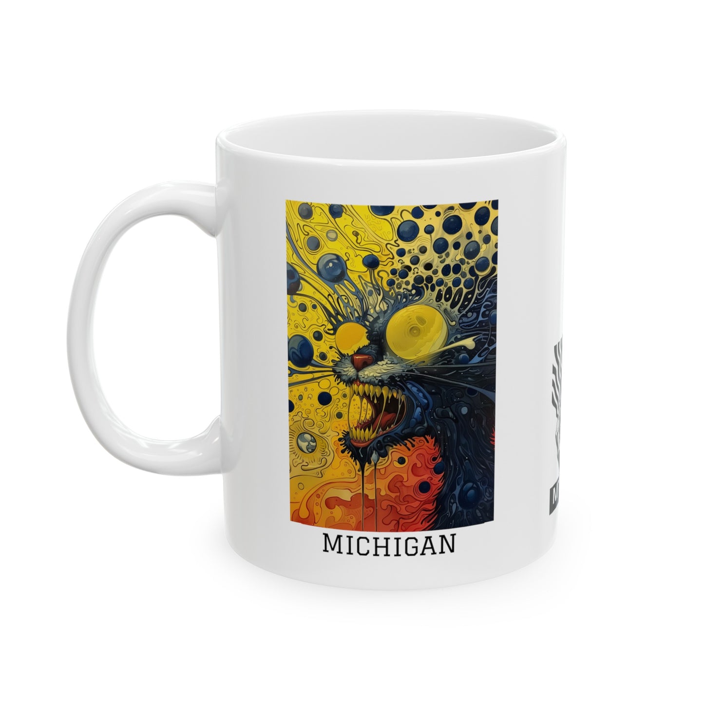 Michigan 02 - Ceramic Mug, (11oz)