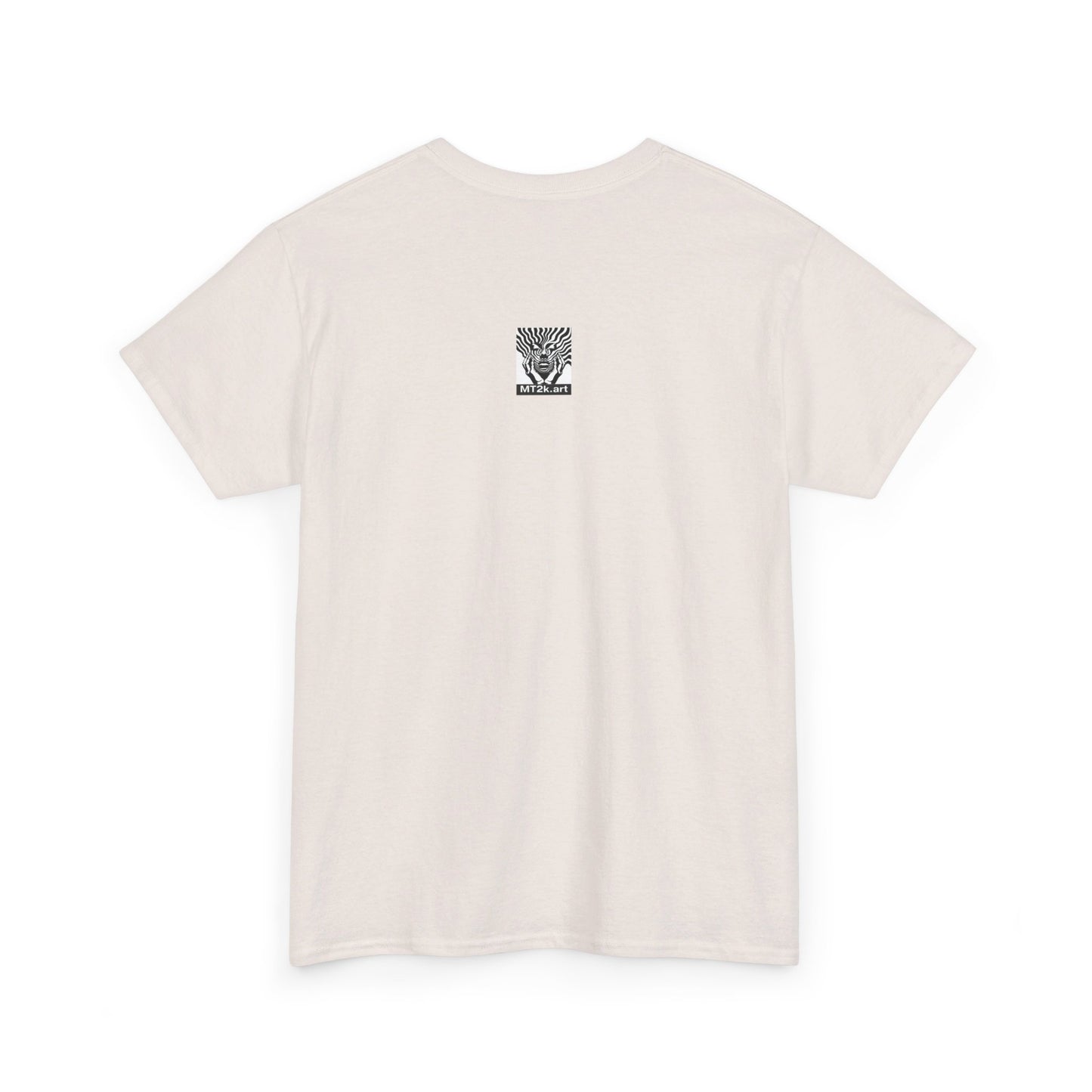 Marymount 01F - Unisex Heavy Cotton Tee - Image on the Front