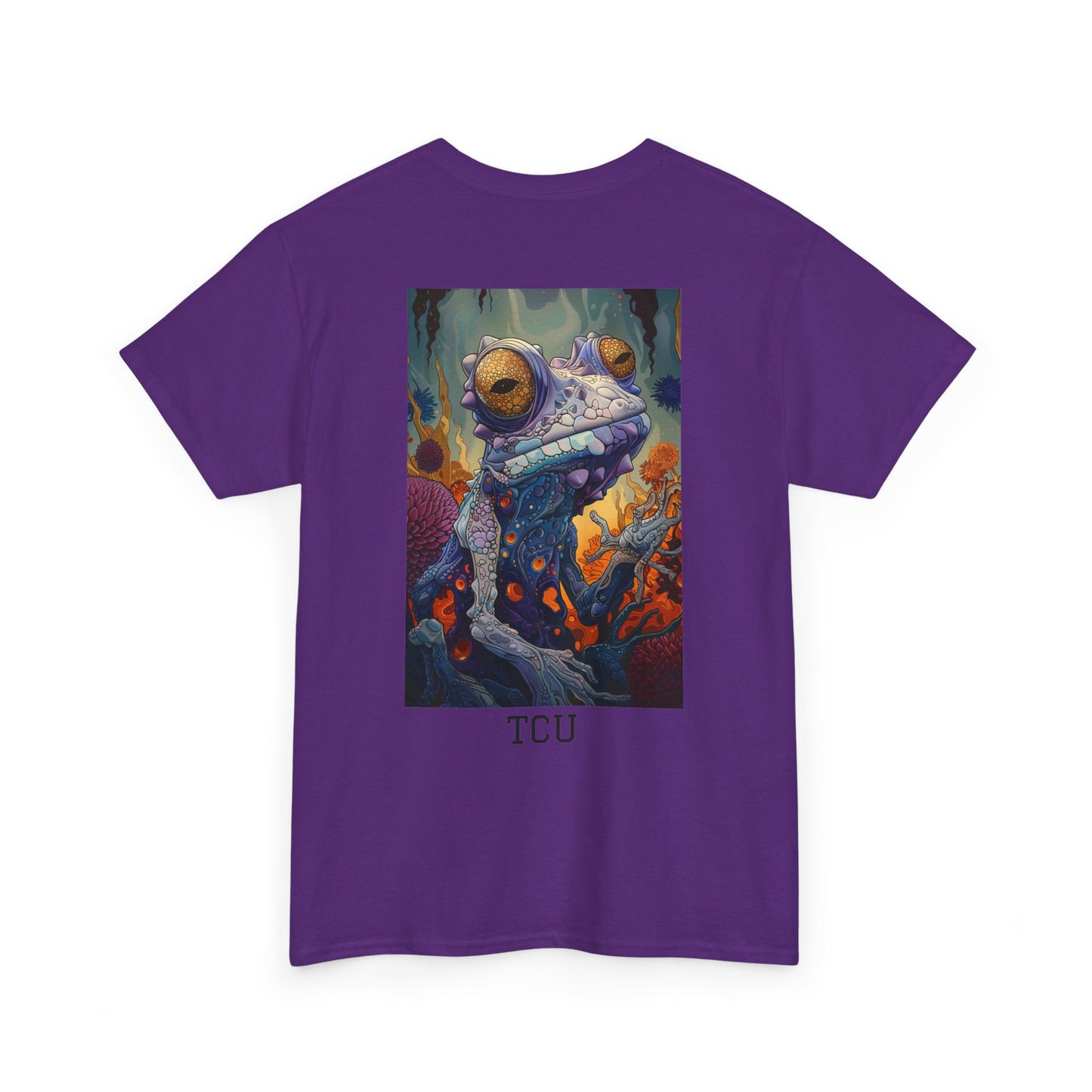 TCU 01B - Unisex Heavy Cotton Tee - Image on the Back