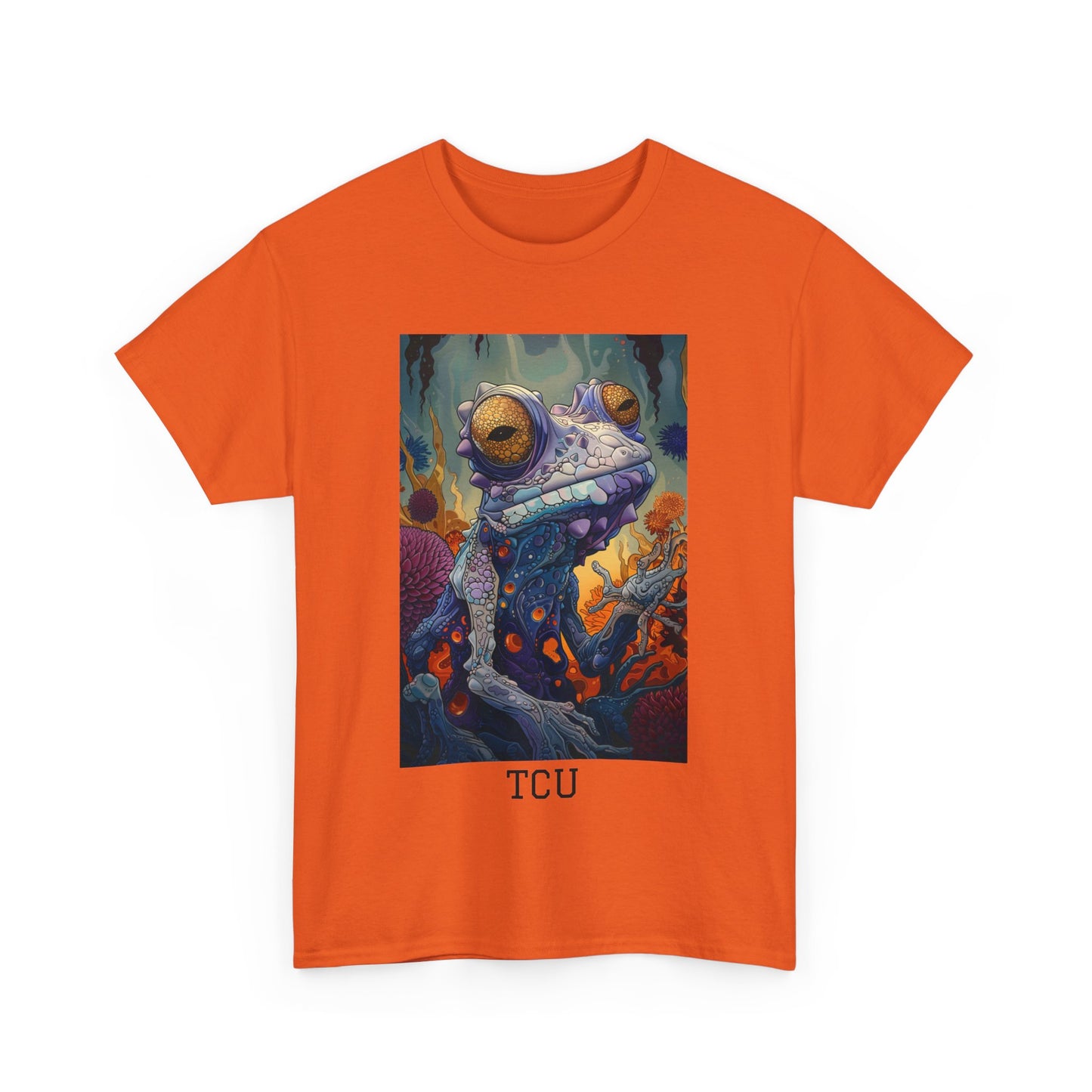 TCU 01F - Unisex Heavy Cotton Tee - Image on the Front