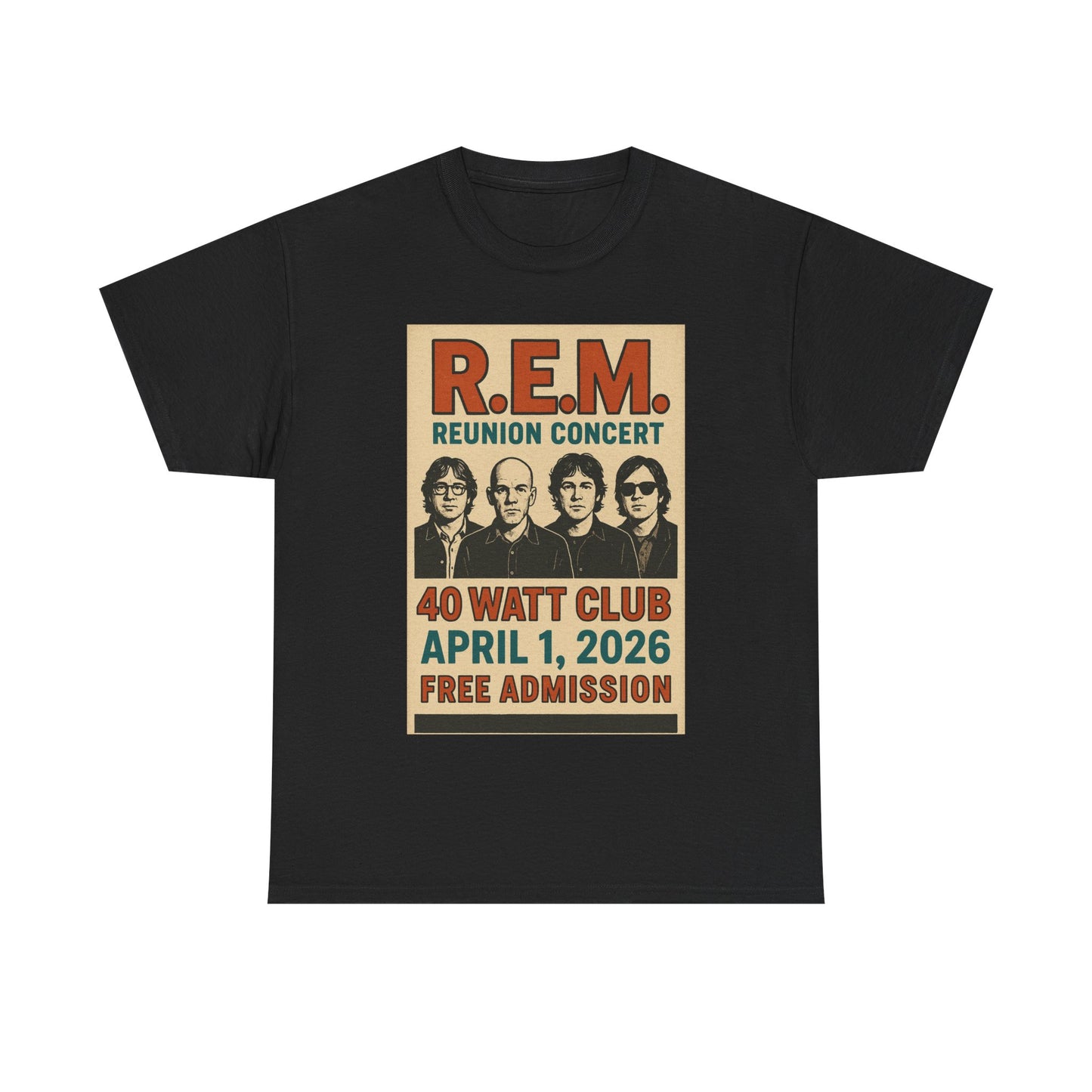 R.E.M. Reunion Concert Shirt v1