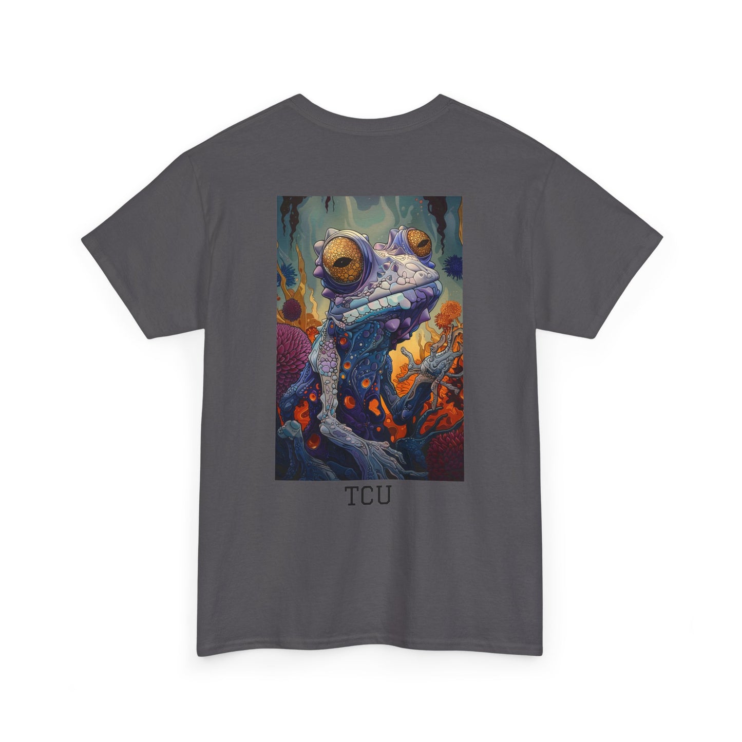 TCU 01B - Unisex Heavy Cotton Tee - Image on the Back