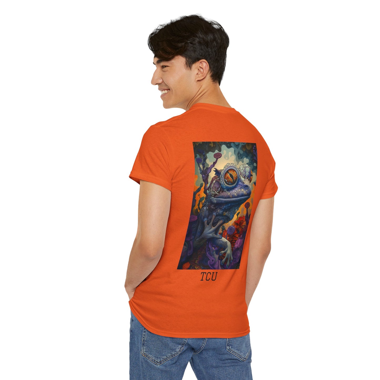 TCU 02B - Unisex Heavy Cotton Tee - Image on the Back