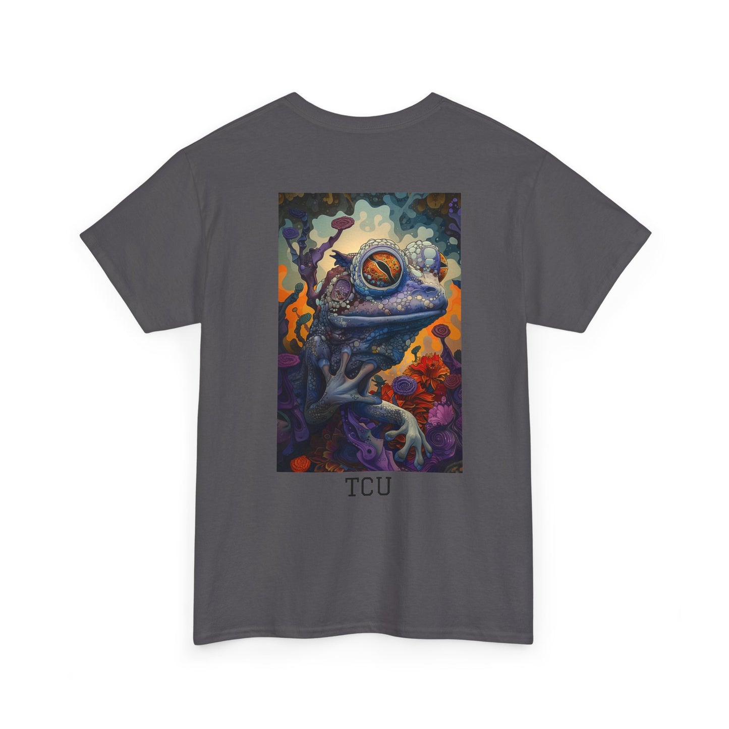 TCU 02B - Unisex Heavy Cotton Tee - Image on the Back