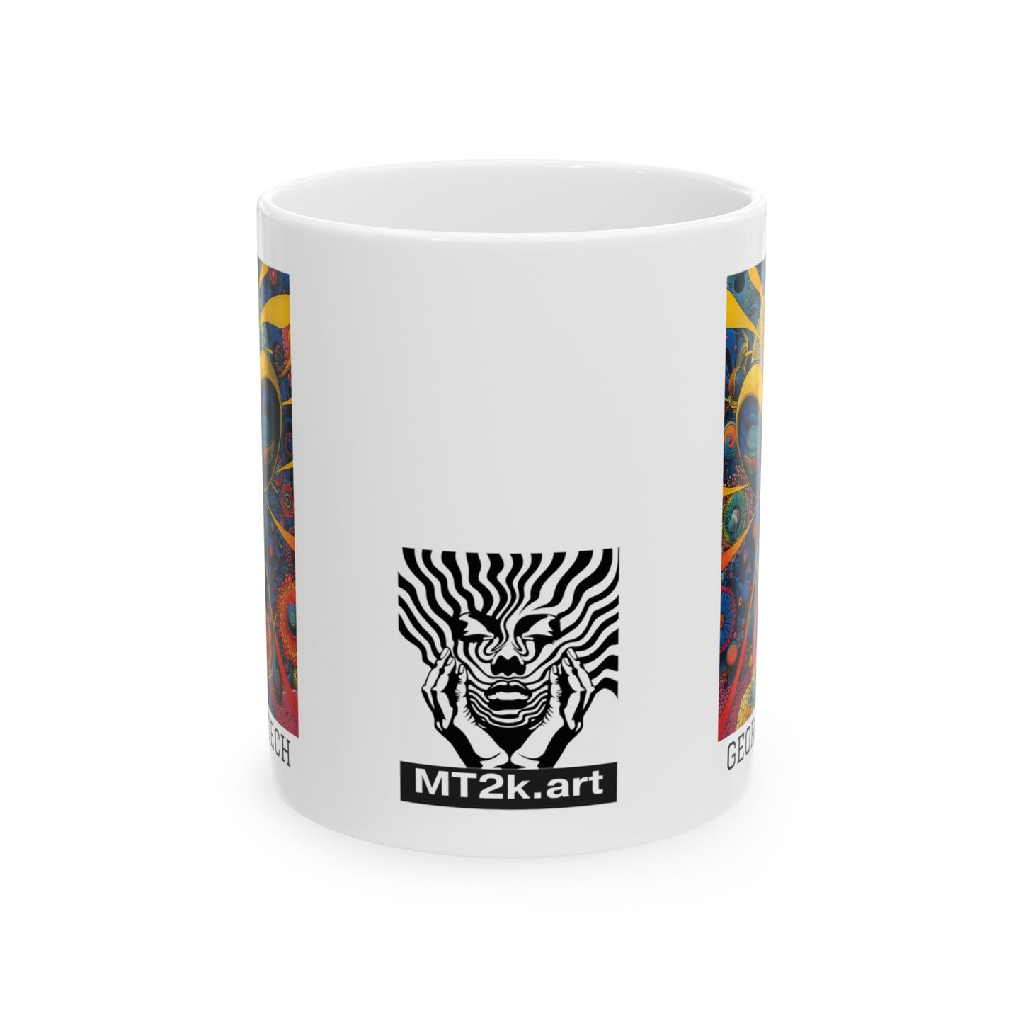 Georgia Tech 04 - Ceramic Mug, (11oz)