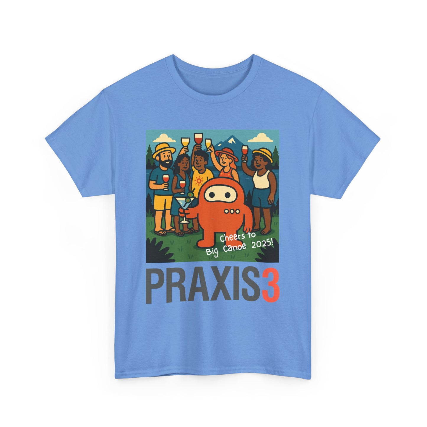 P3 Big Canoe 2025 - Design 2 - Cheers to Praxi