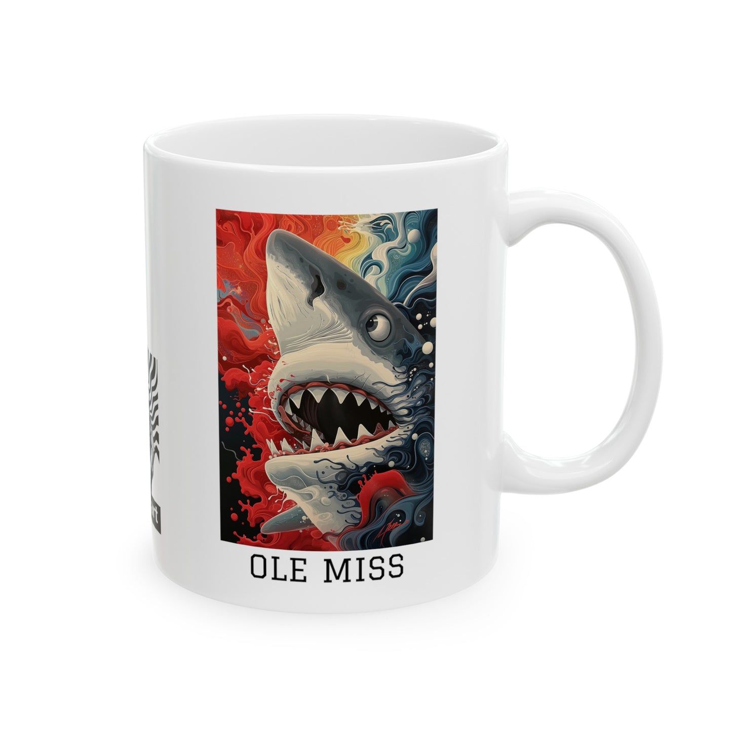 Ole Miss 01 - Ceramic Mug, (11oz)