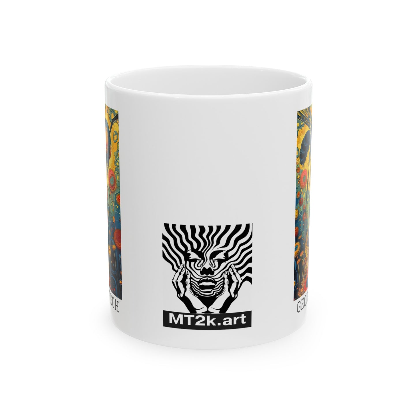 Georgia Tech 02 - Ceramic Mug, (11oz)