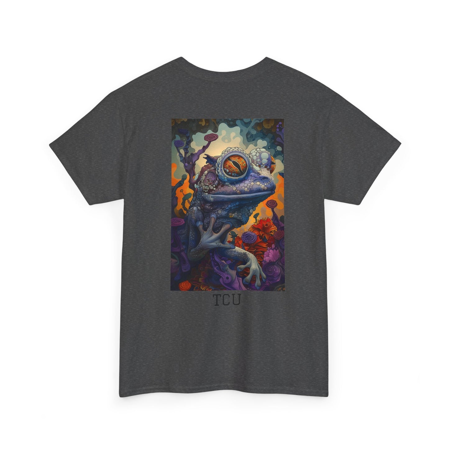 TCU 02B - Unisex Heavy Cotton Tee - Image on the Back