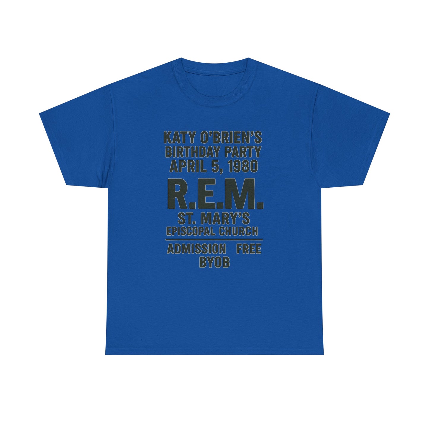 R.E.M. First Concert Shirt