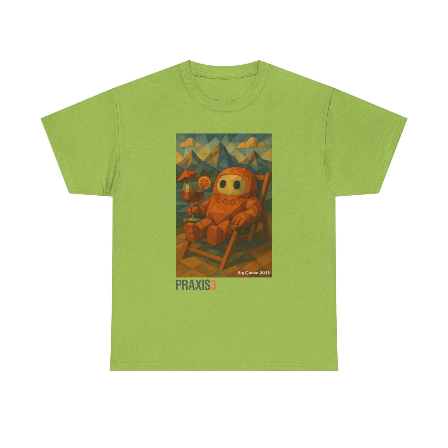 P3 Big Canoe 2025 - Praxi at the pool - cubist style