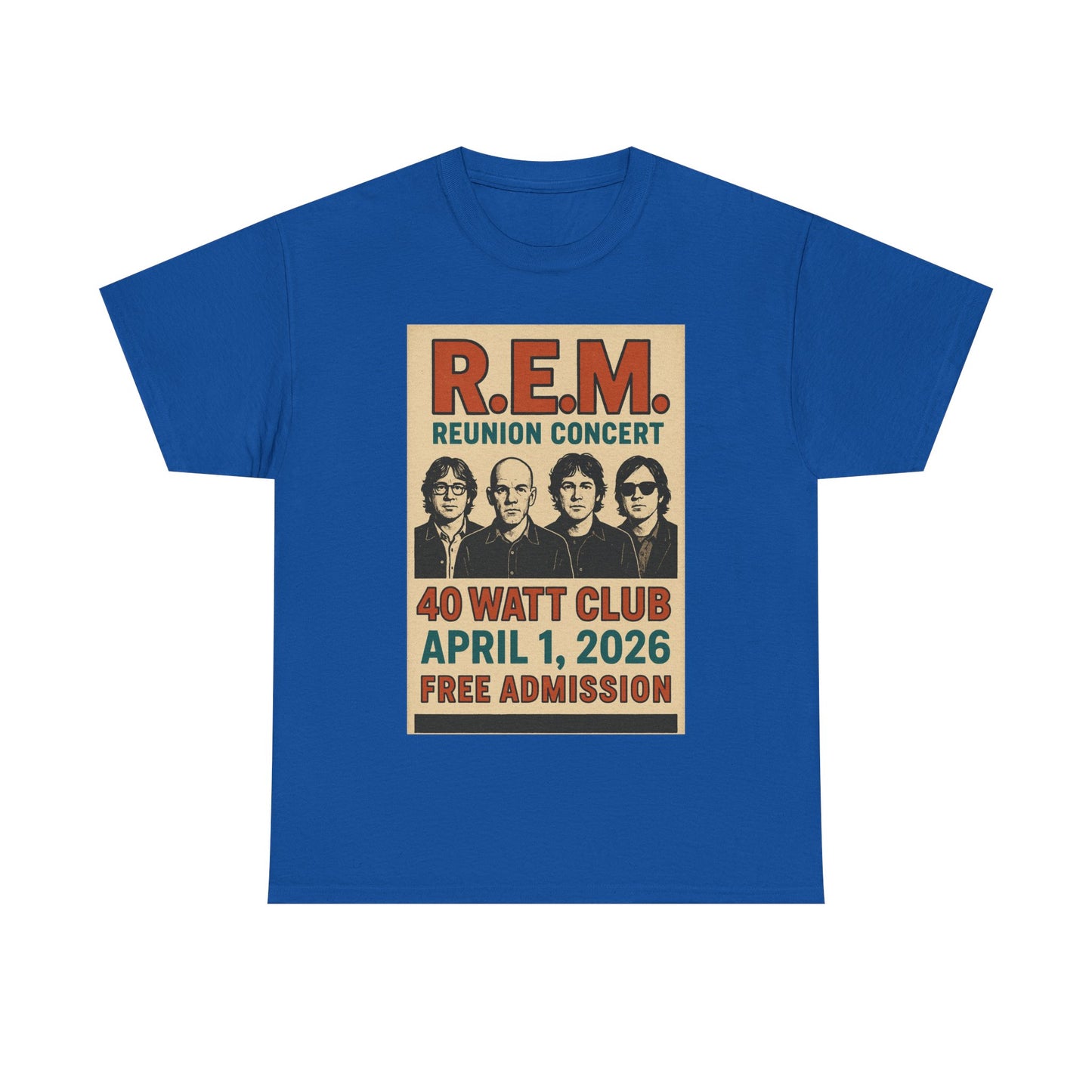 R.E.M. Reunion Concert Shirt v1