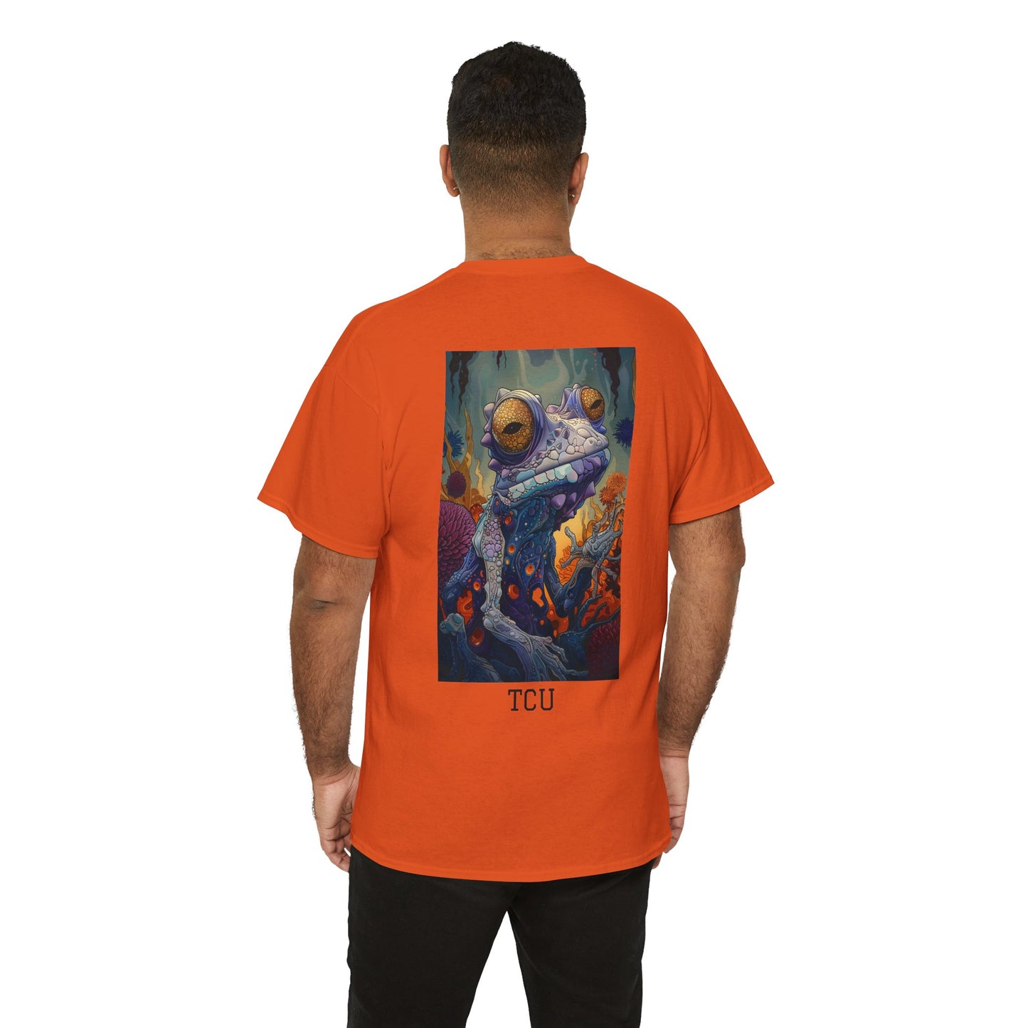 TCU 01B - Unisex Heavy Cotton Tee - Image on the Back