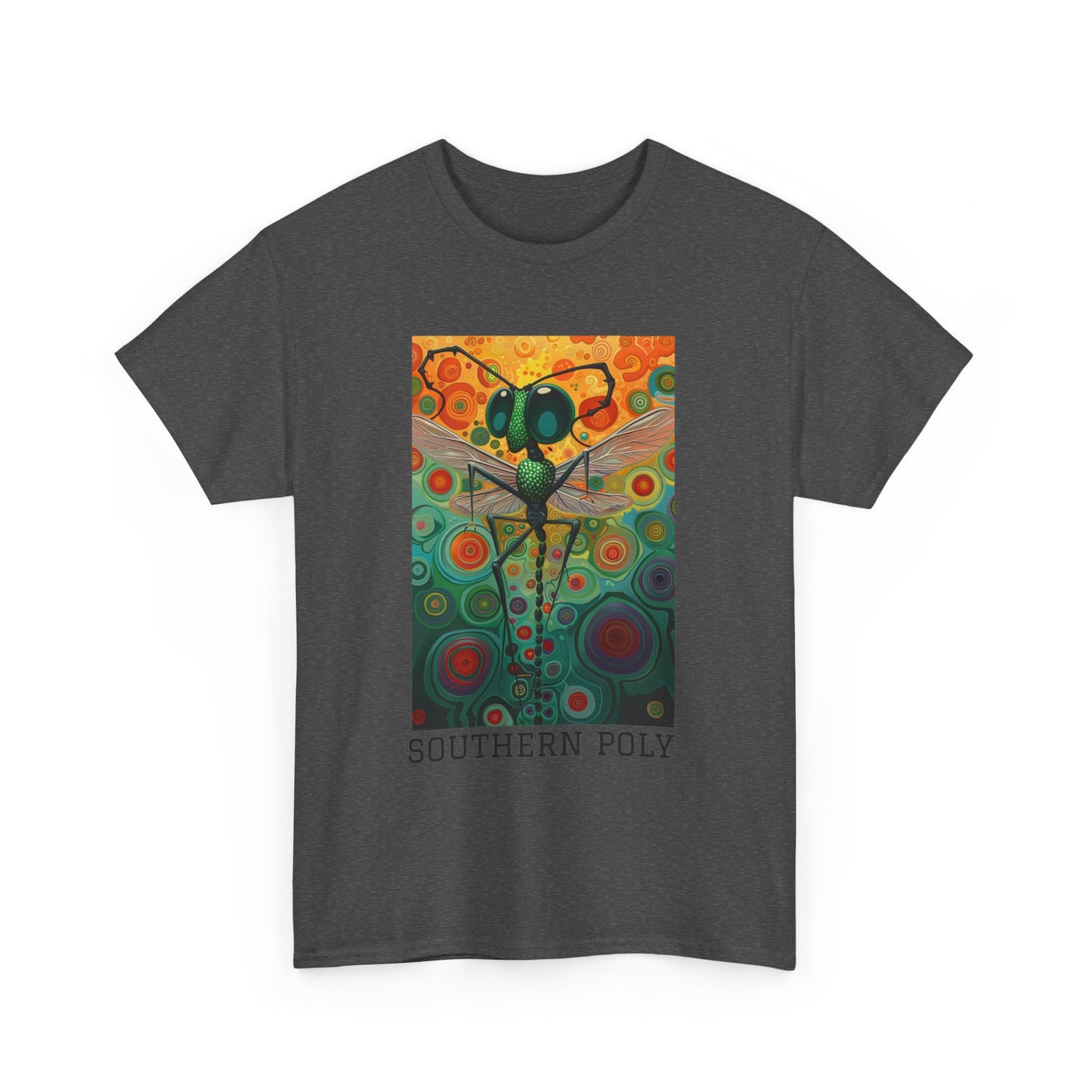 Southern Poly 01F - Unisex Heavy Cotton Tee - Image on the Front