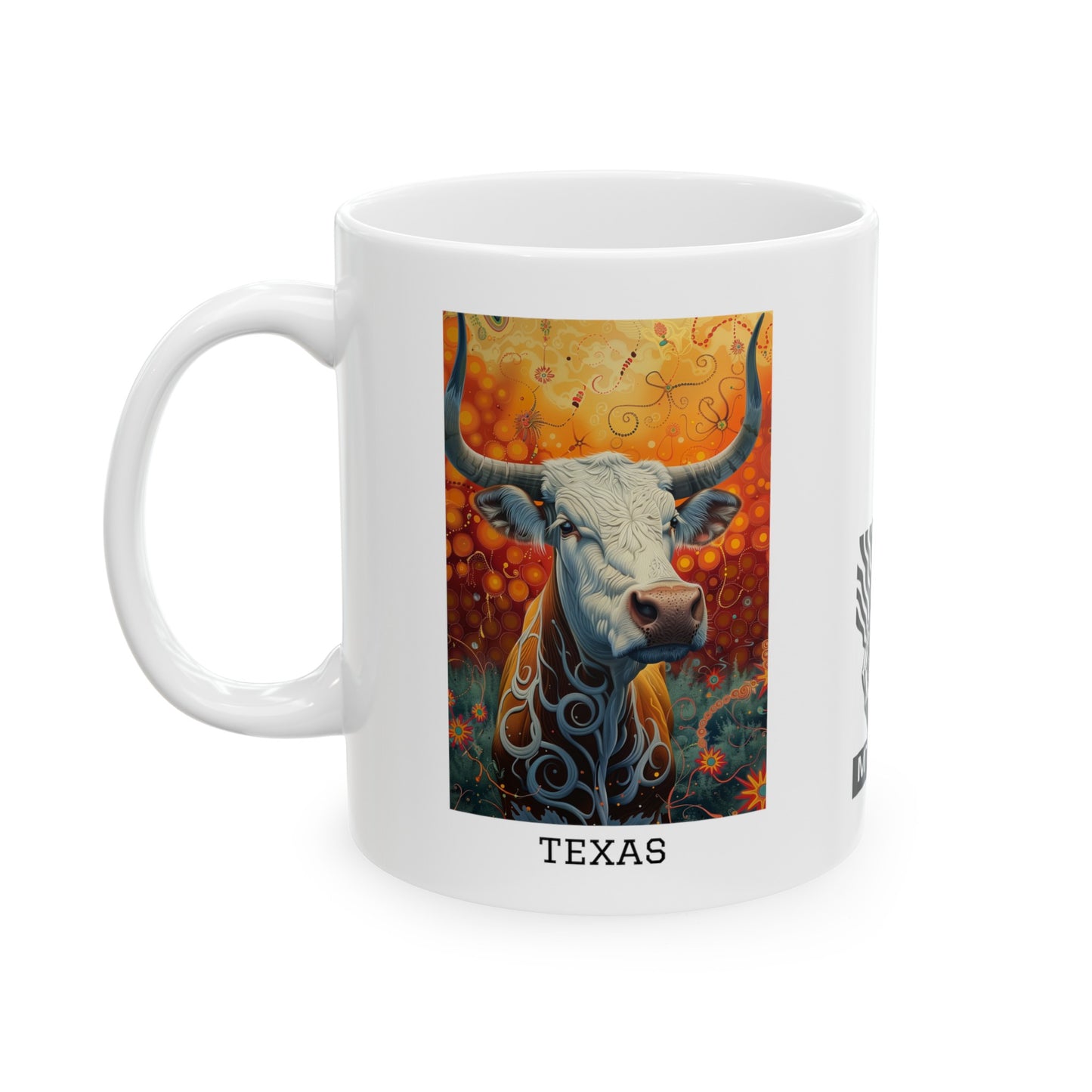Texas 01 - Ceramic Mug, (11oz)