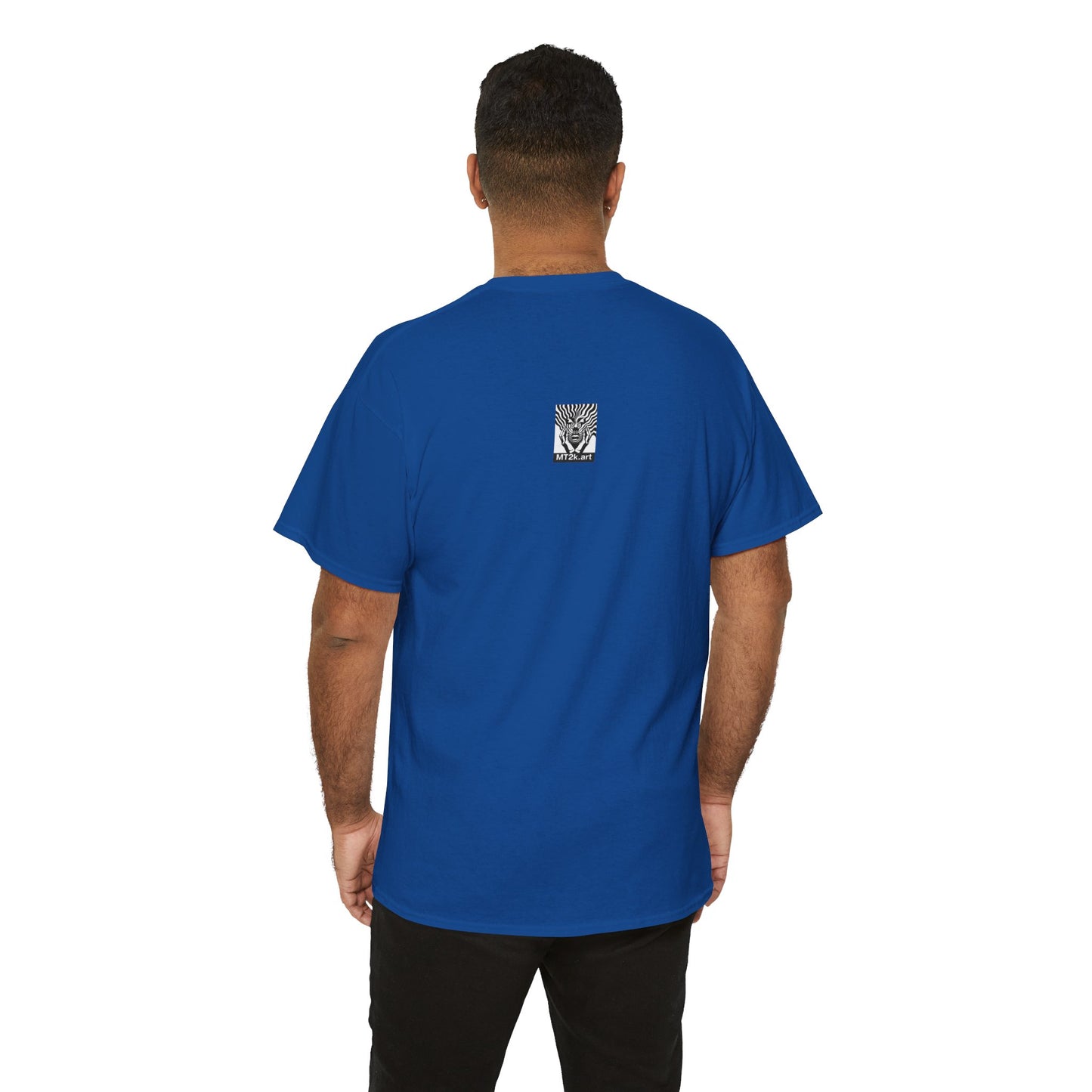 Texas 01F - Unisex Heavy Cotton Tee - Image on the Front