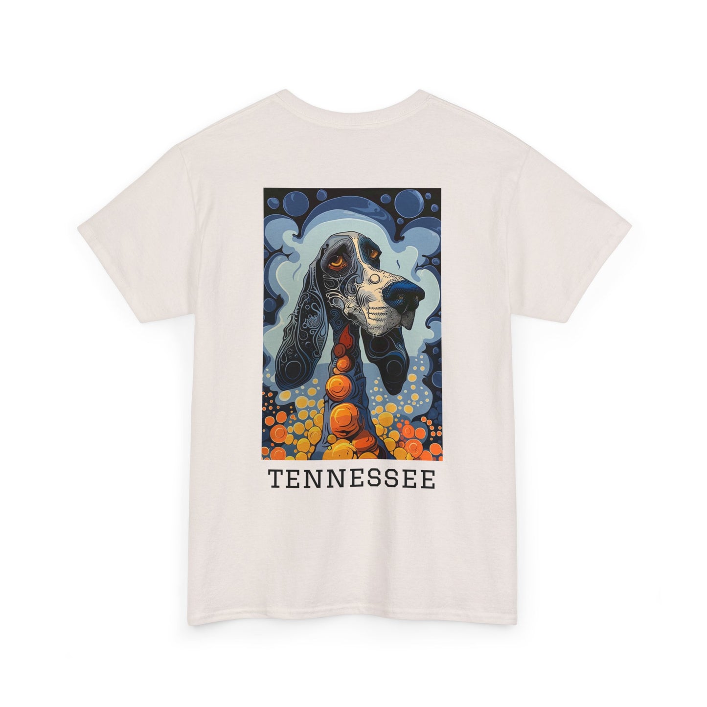 Tennessee 01B - Unisex Heavy Cotton Tee - Image on the Back