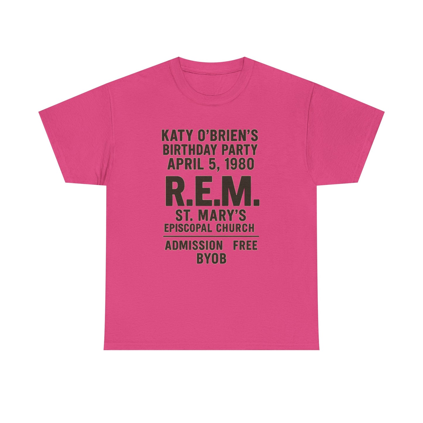 R.E.M. First Concert Shirt