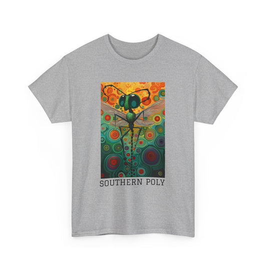 Southern Poly 01F - Unisex Heavy Cotton Tee - Image on the Front