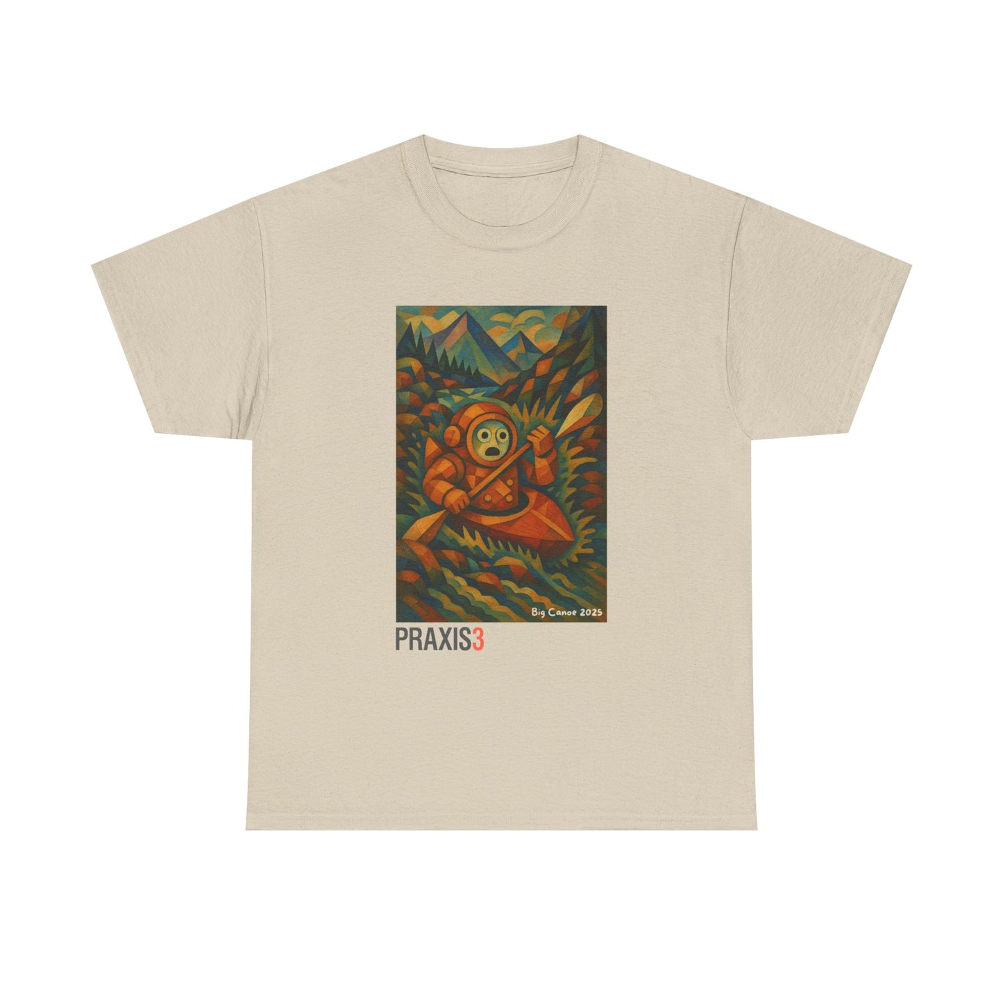 P3 Big Canoe 2025 - Praxi goes kayaking - cubist style