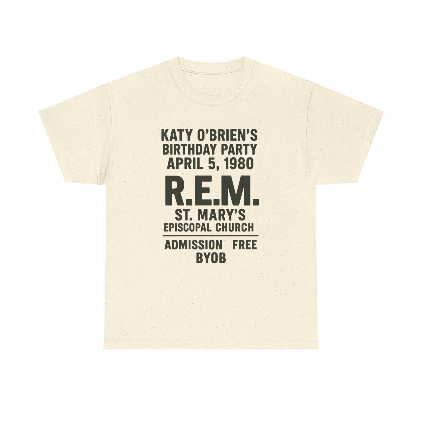 R.E.M. First Concert Shirt