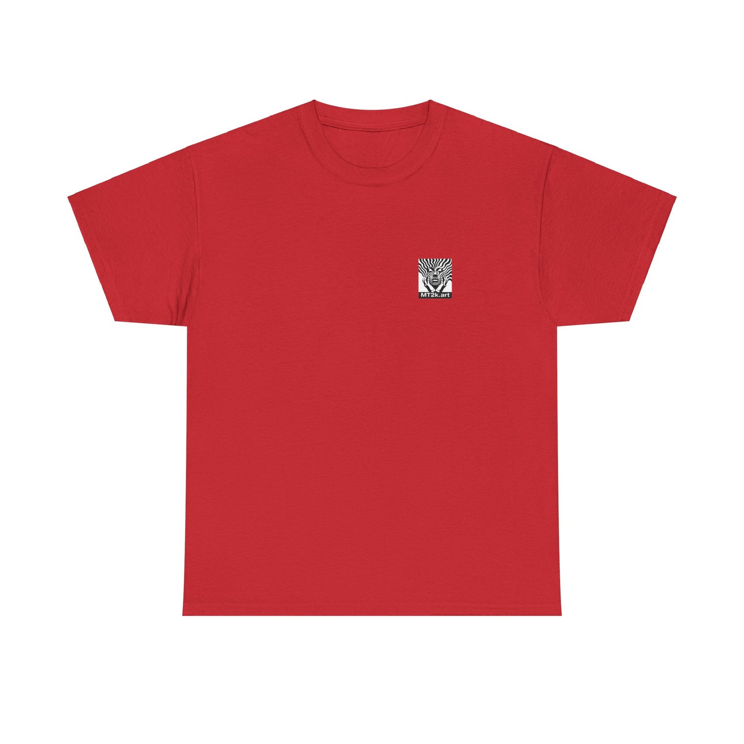 Ohio State 01B - Unisex Heavy Cotton Tee - Image on the Back
