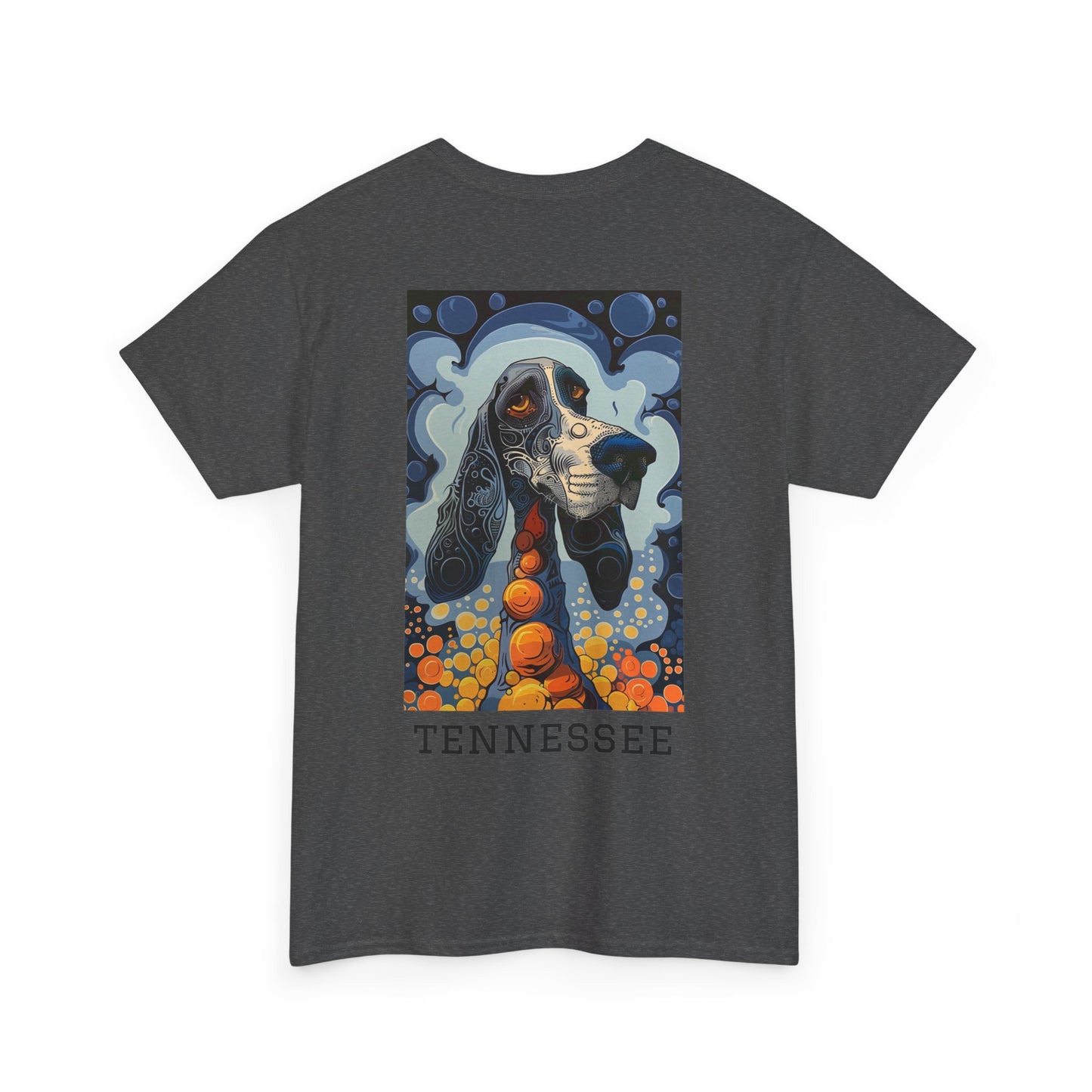 Tennessee 01B - Unisex Heavy Cotton Tee - Image on the Back
