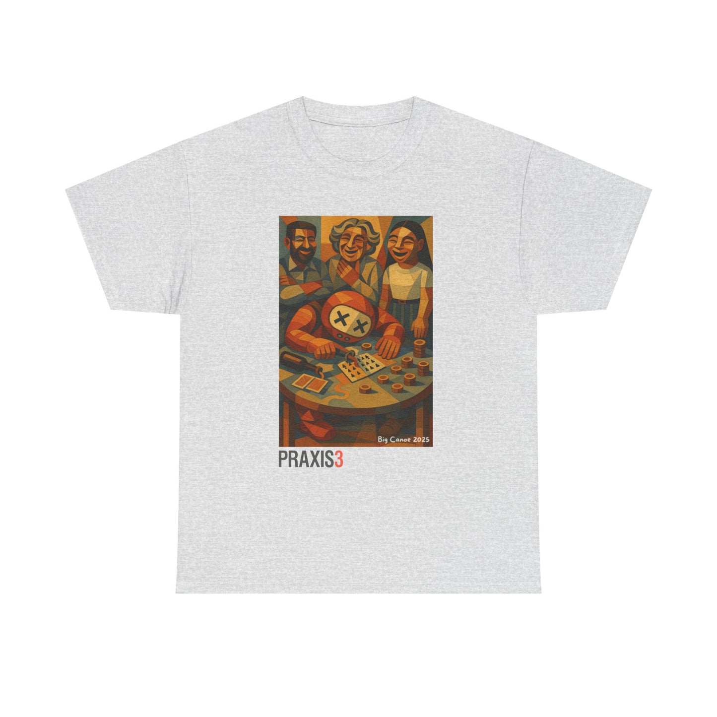 P3 Big Canoe 2025 - Praxi playing poker - cubist style
