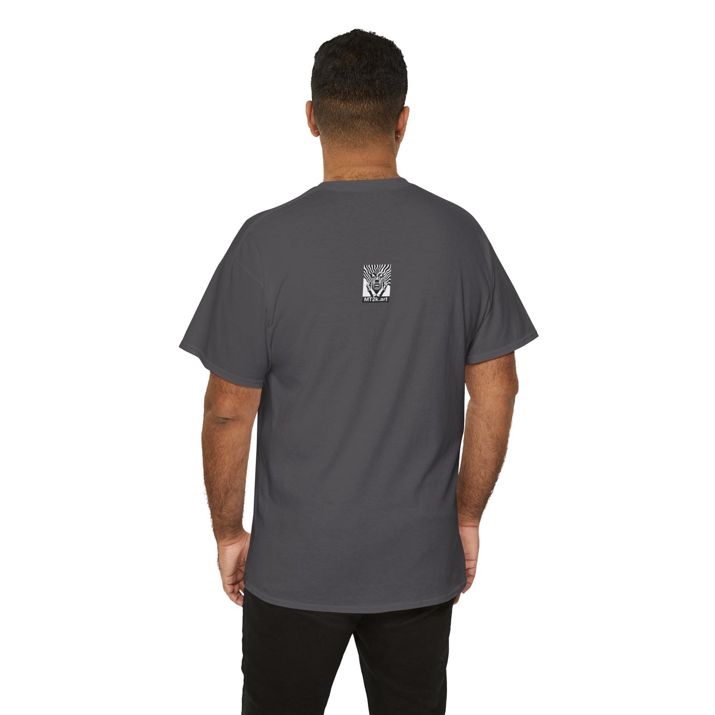 Texas 01F - Unisex Heavy Cotton Tee - Image on the Front