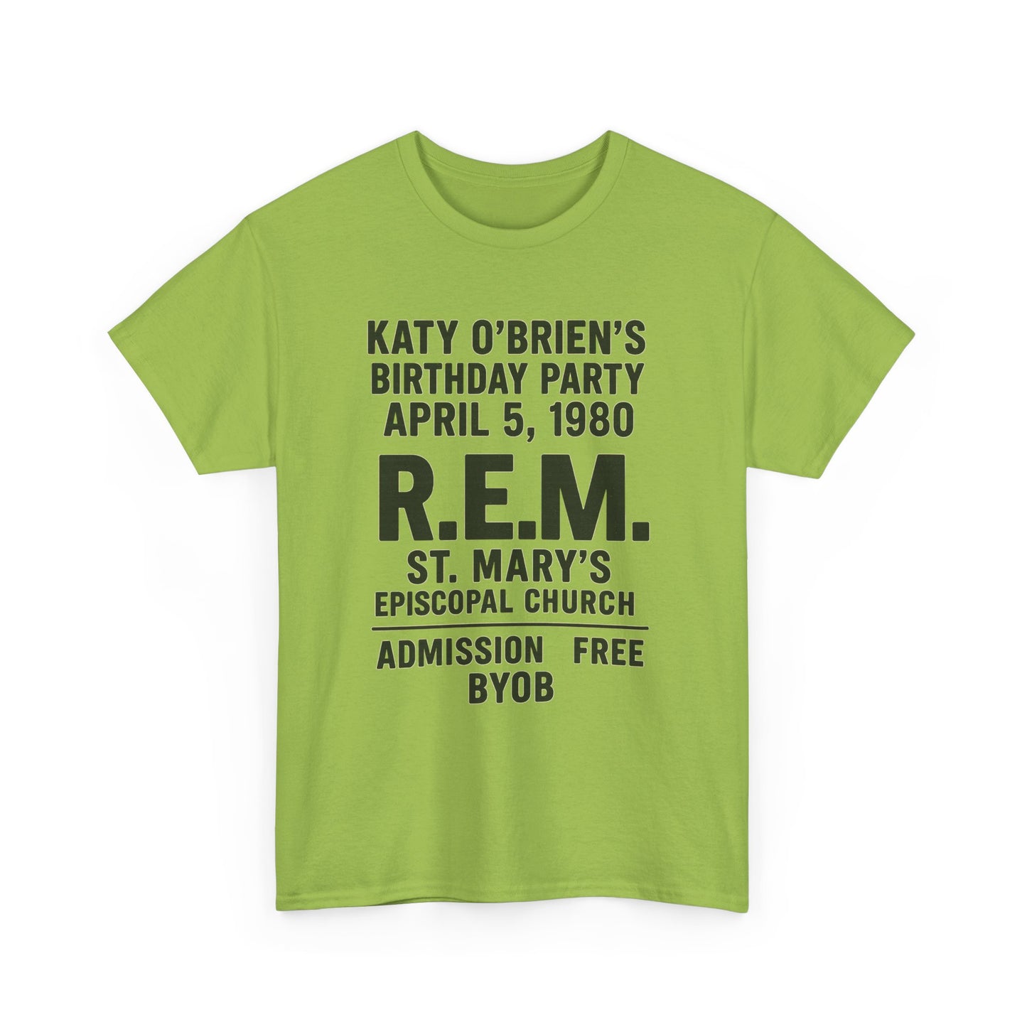 R.E.M. First Concert Shirt