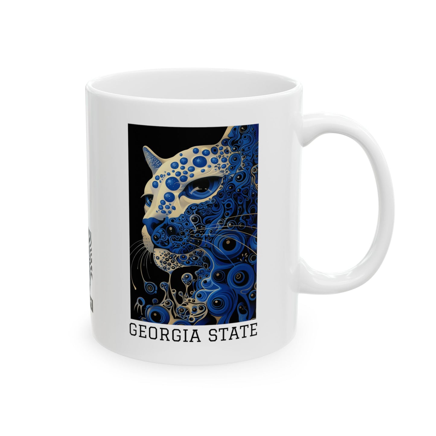 Georgia State 01 - Ceramic Mug, (11oz)