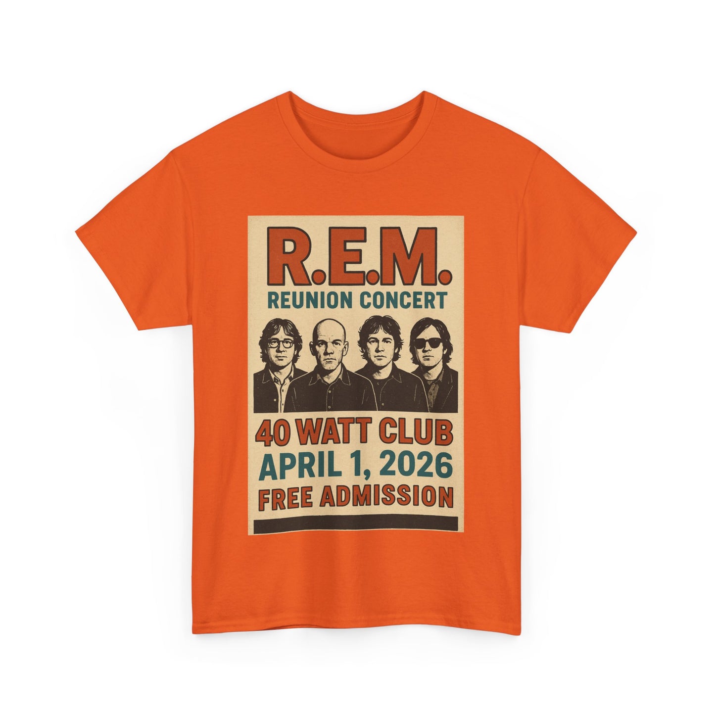 R.E.M. Reunion Concert Shirt v1