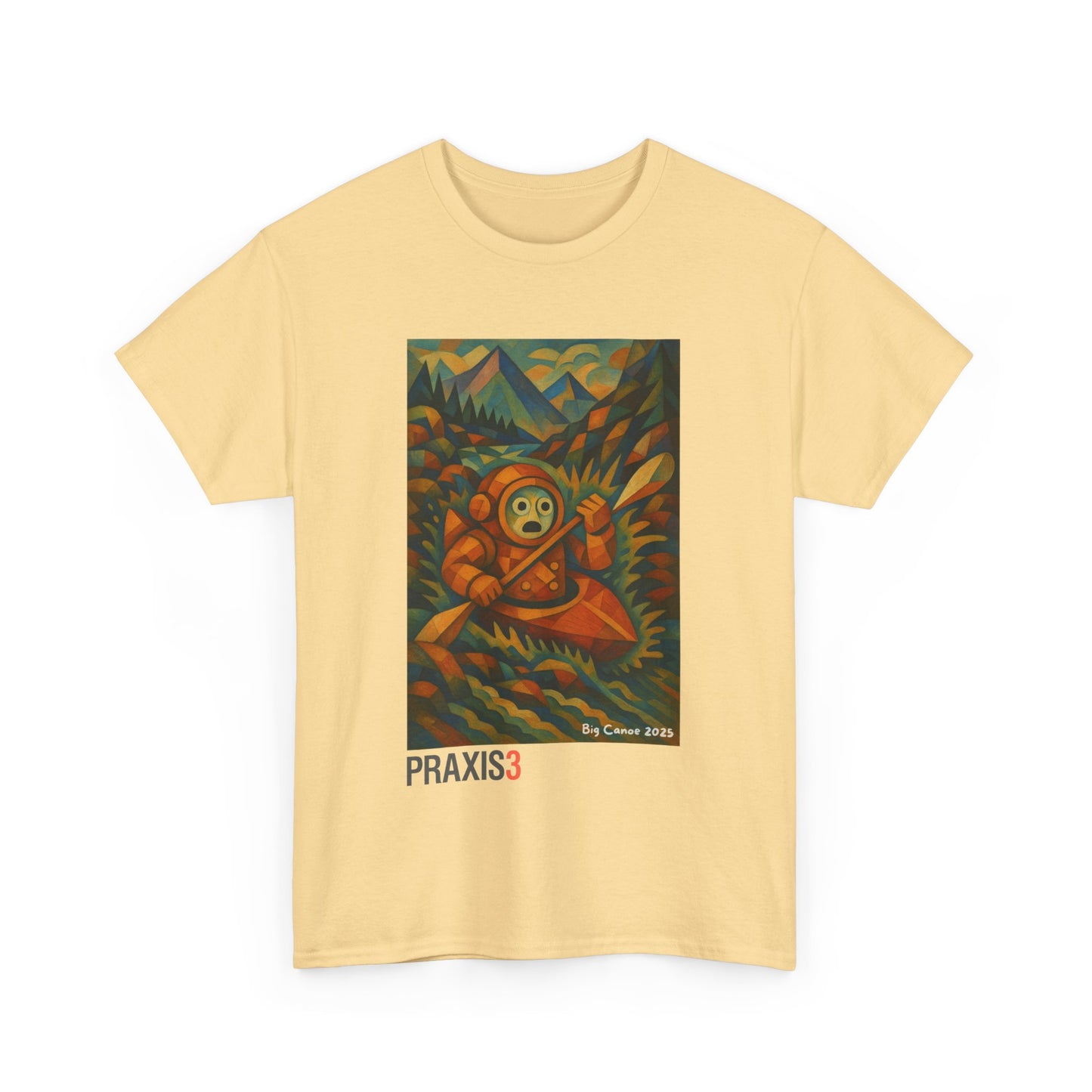 P3 Big Canoe 2025 - Praxi goes kayaking - cubist style
