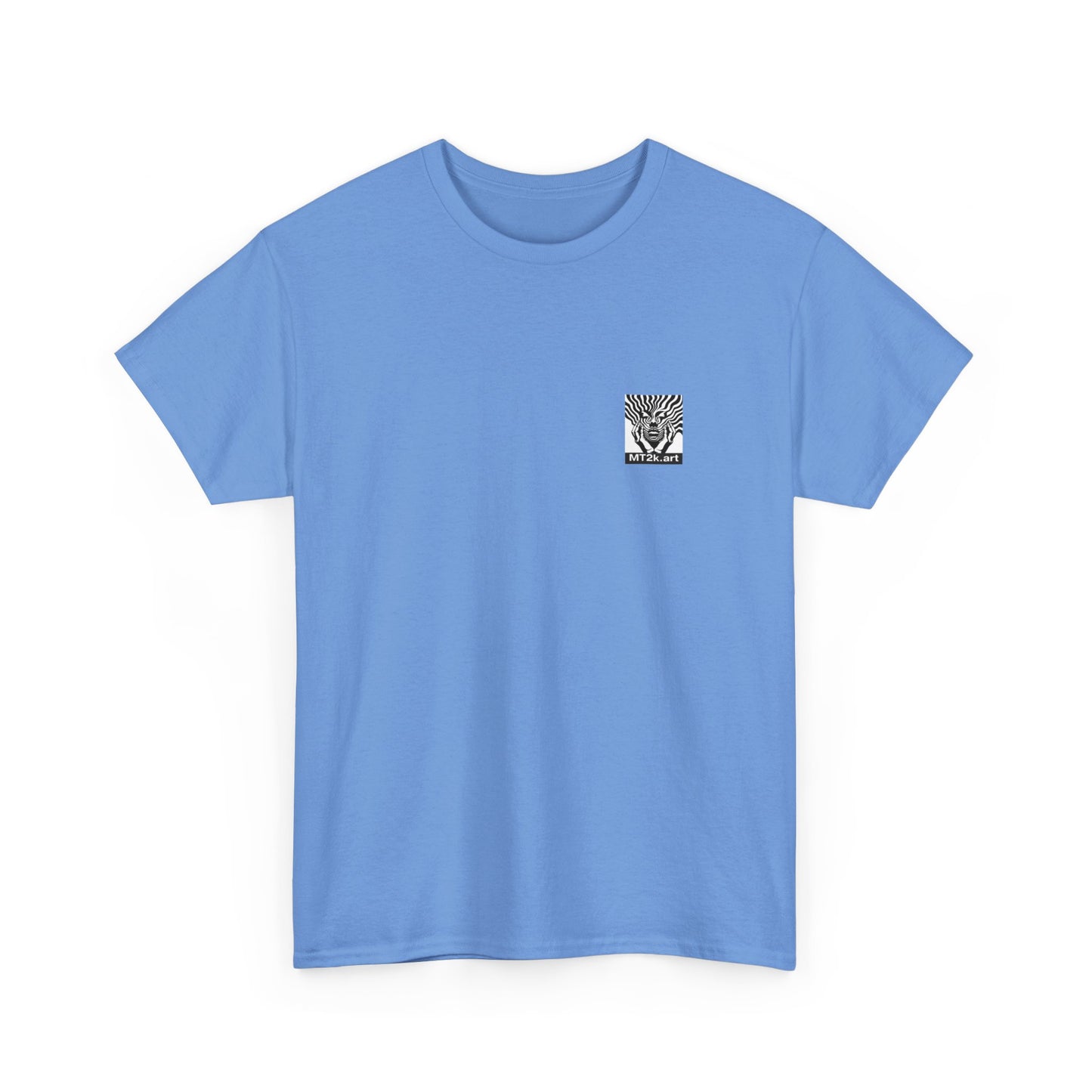 Heisenberg 01B - Unisex Heavy Cotton Tee - Image on the Back