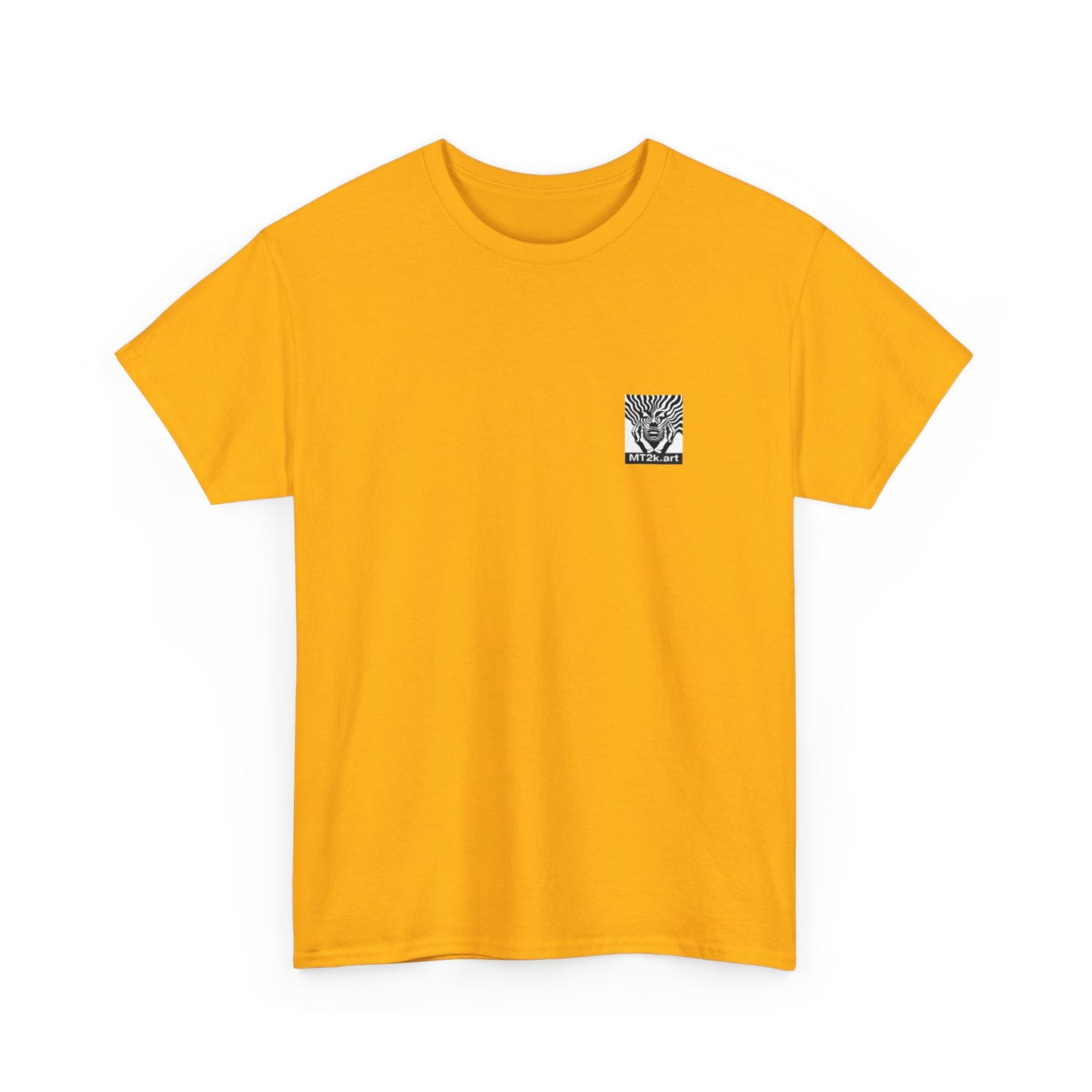 Texas Tech 02B - Unisex Heavy Cotton Tee - Image on the Back