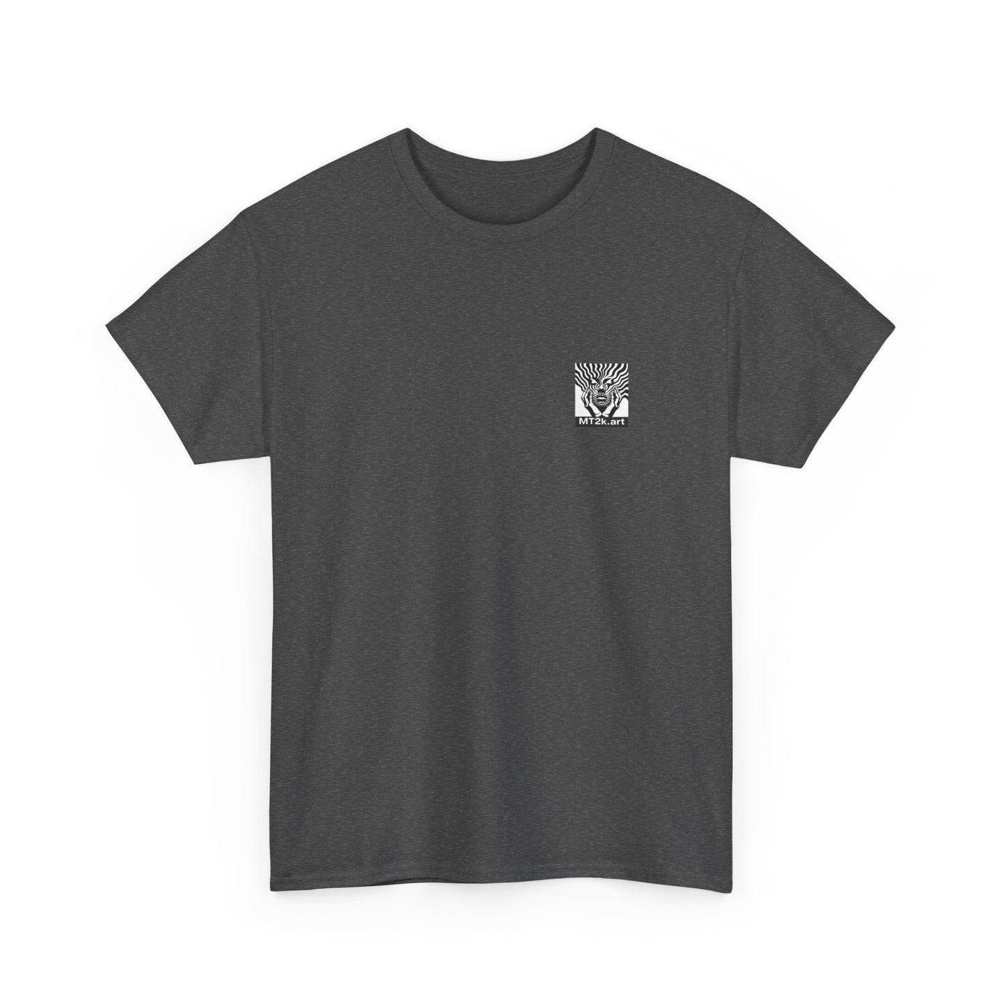 Texas Tech 02B - Unisex Heavy Cotton Tee - Image on the Back