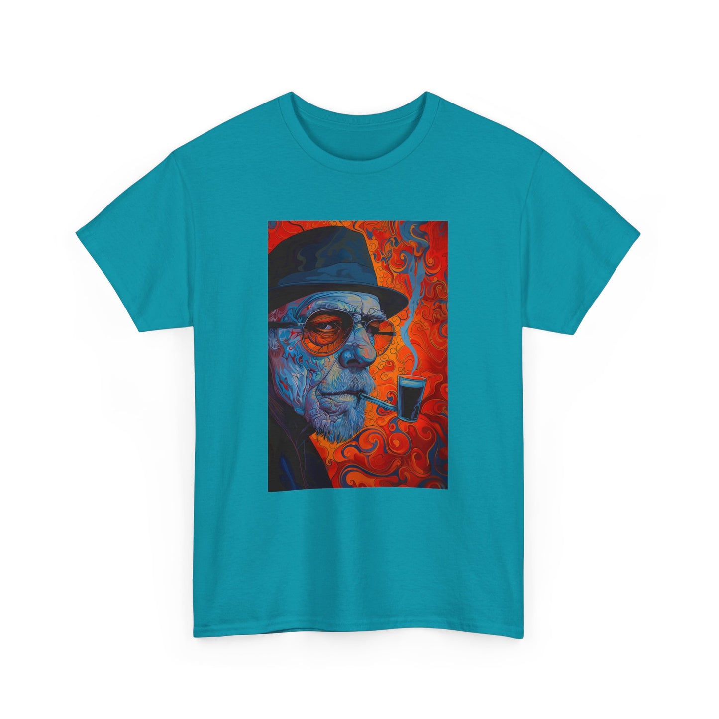 Heisenberg 01F - Unisex Heavy Cotton Tee - Image on the Front