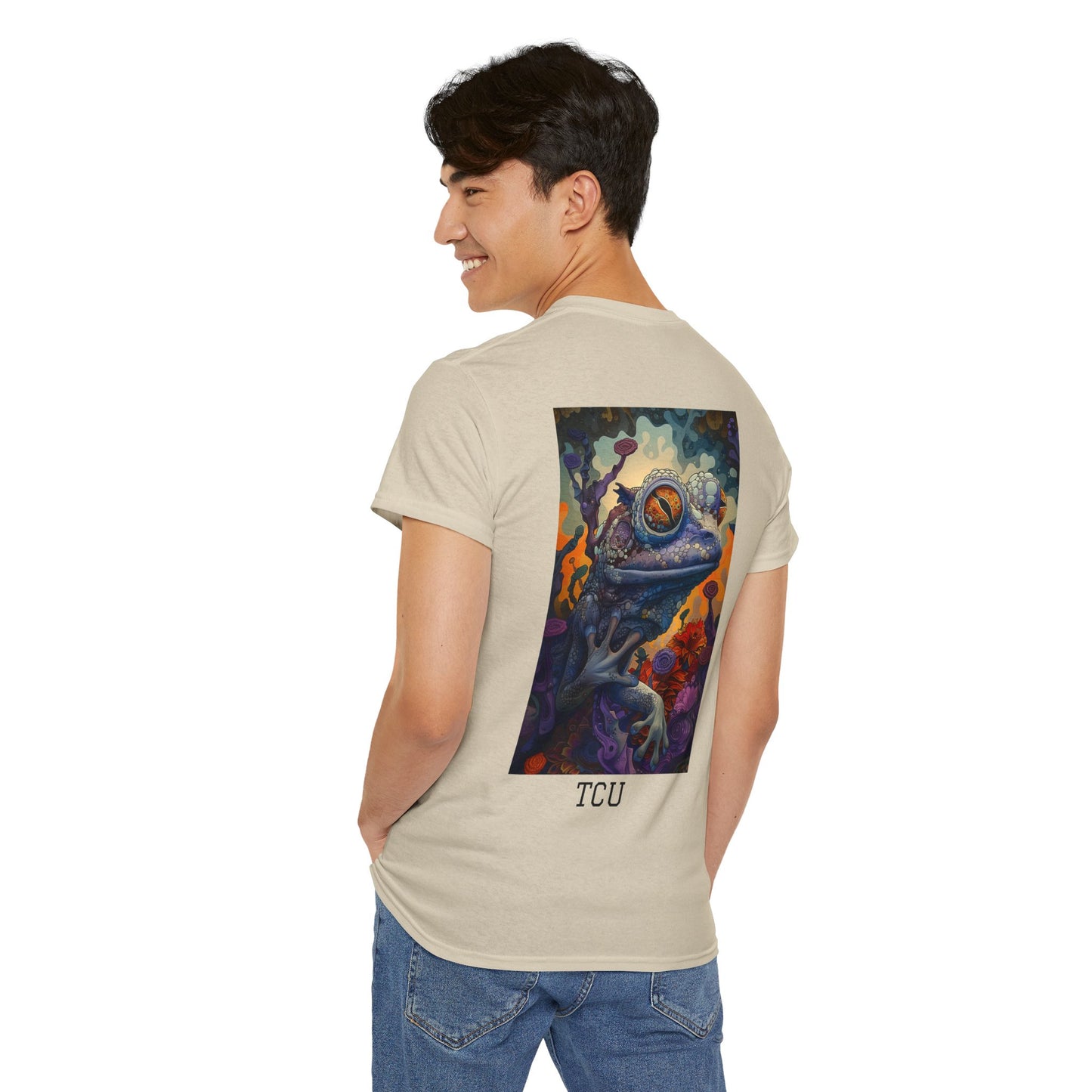 TCU 02B - Unisex Heavy Cotton Tee - Image on the Back