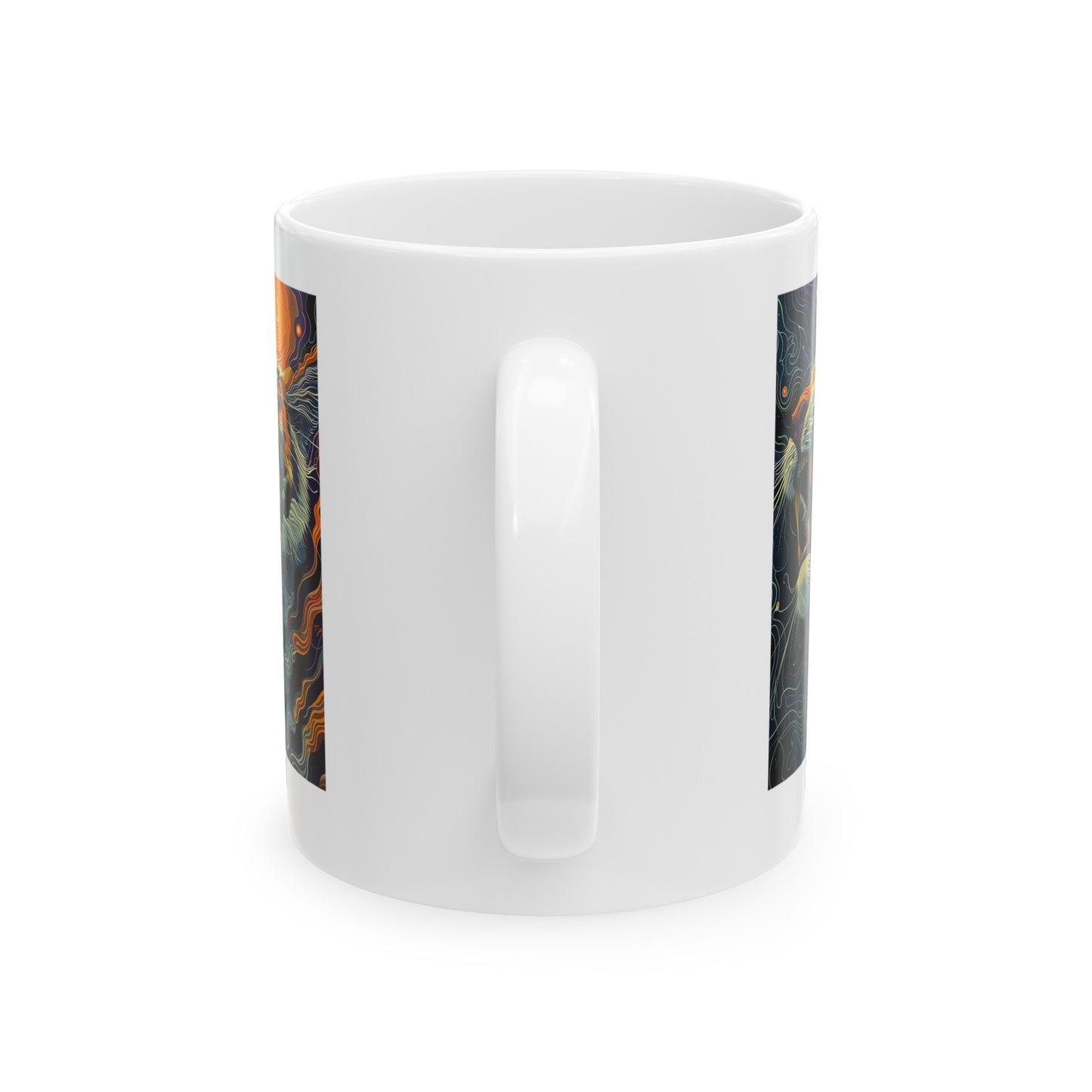 LSU 01 - Ceramic Mug, (11oz)